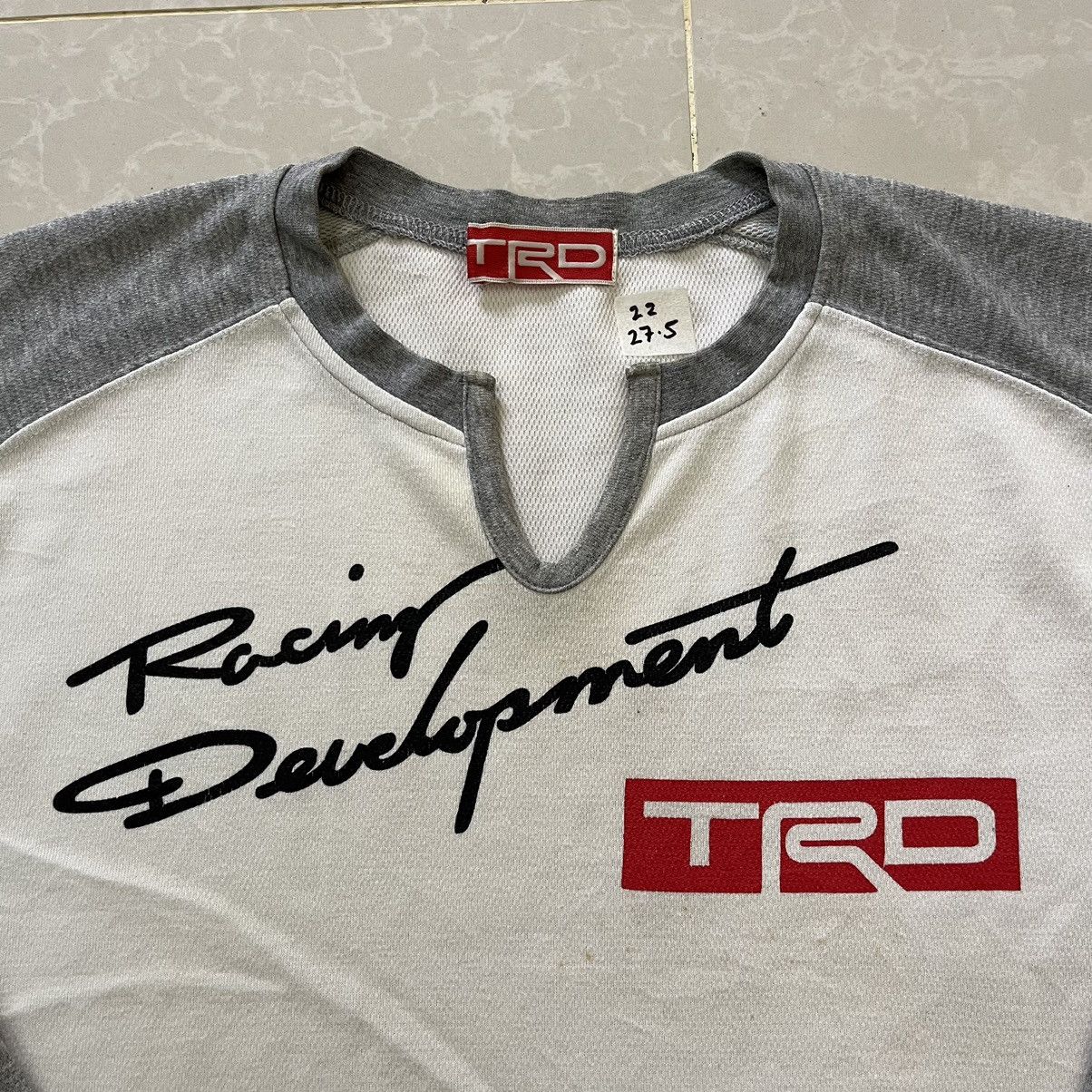 Vintage Vintage 90s Toyota TRD Signature Logo Racing Shirt Size US L / EU 52-54 / 3 - 4 Thumbnail