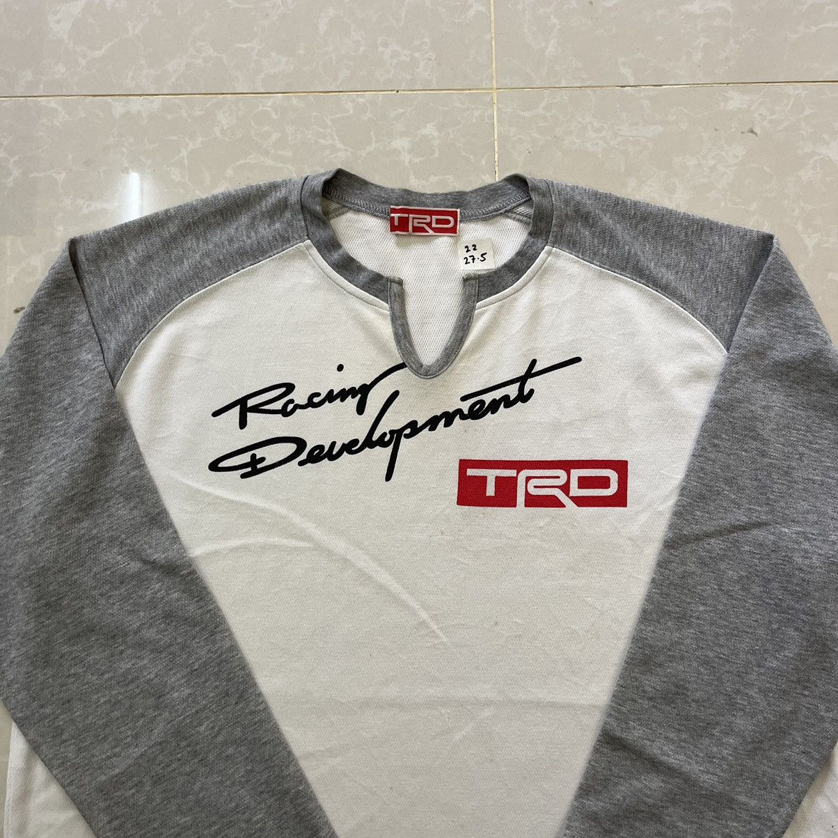 Vintage Vintage 90s Toyota TRD Signature Logo Racing Shirt Size US L / EU 52-54 / 3 - 3 Thumbnail