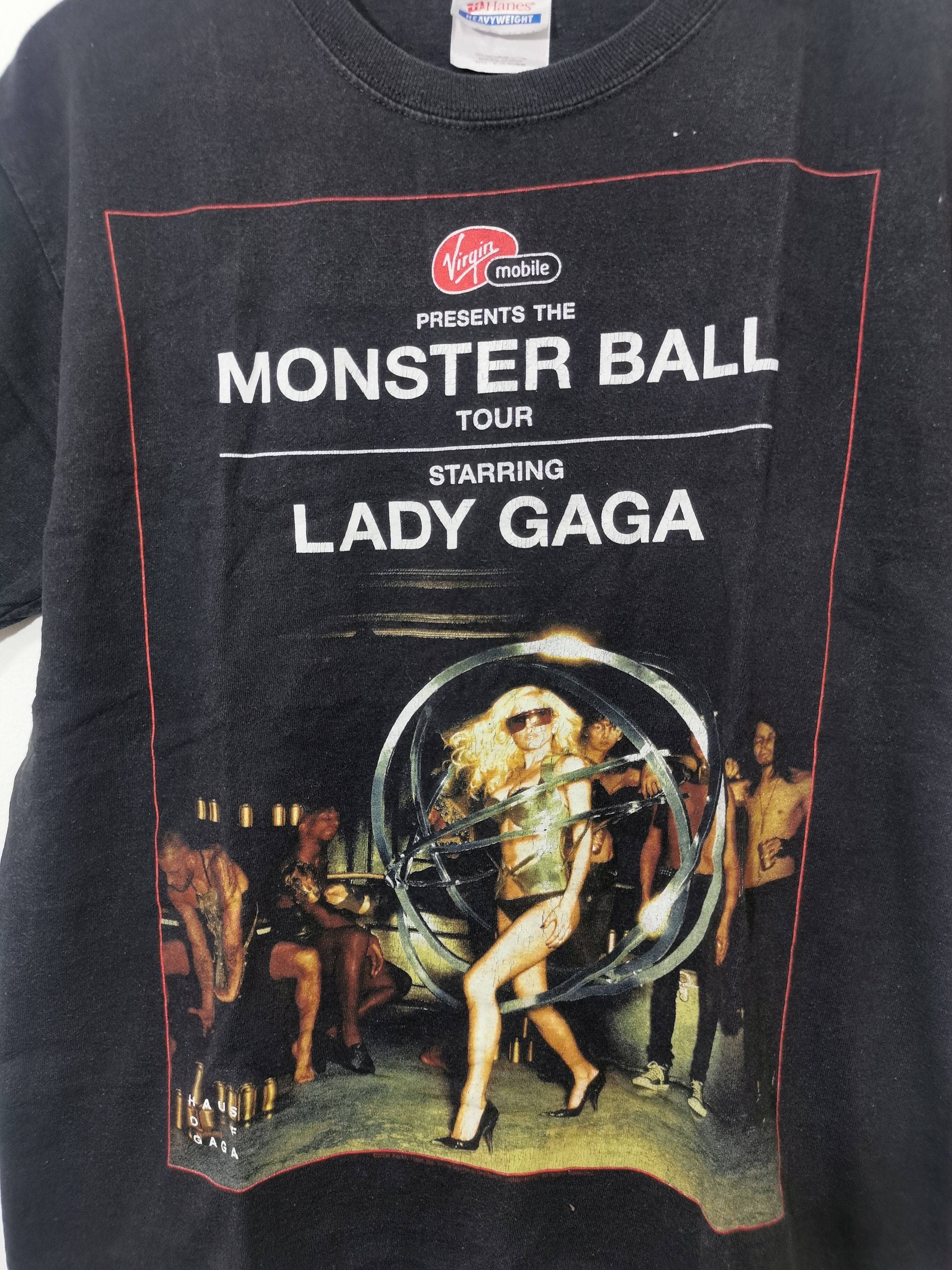 Band Tees × Vintage Vintage Lady Gaga Monster Ball Tour Tee Size US M / EU 48-50 / 2 - 4 Thumbnail