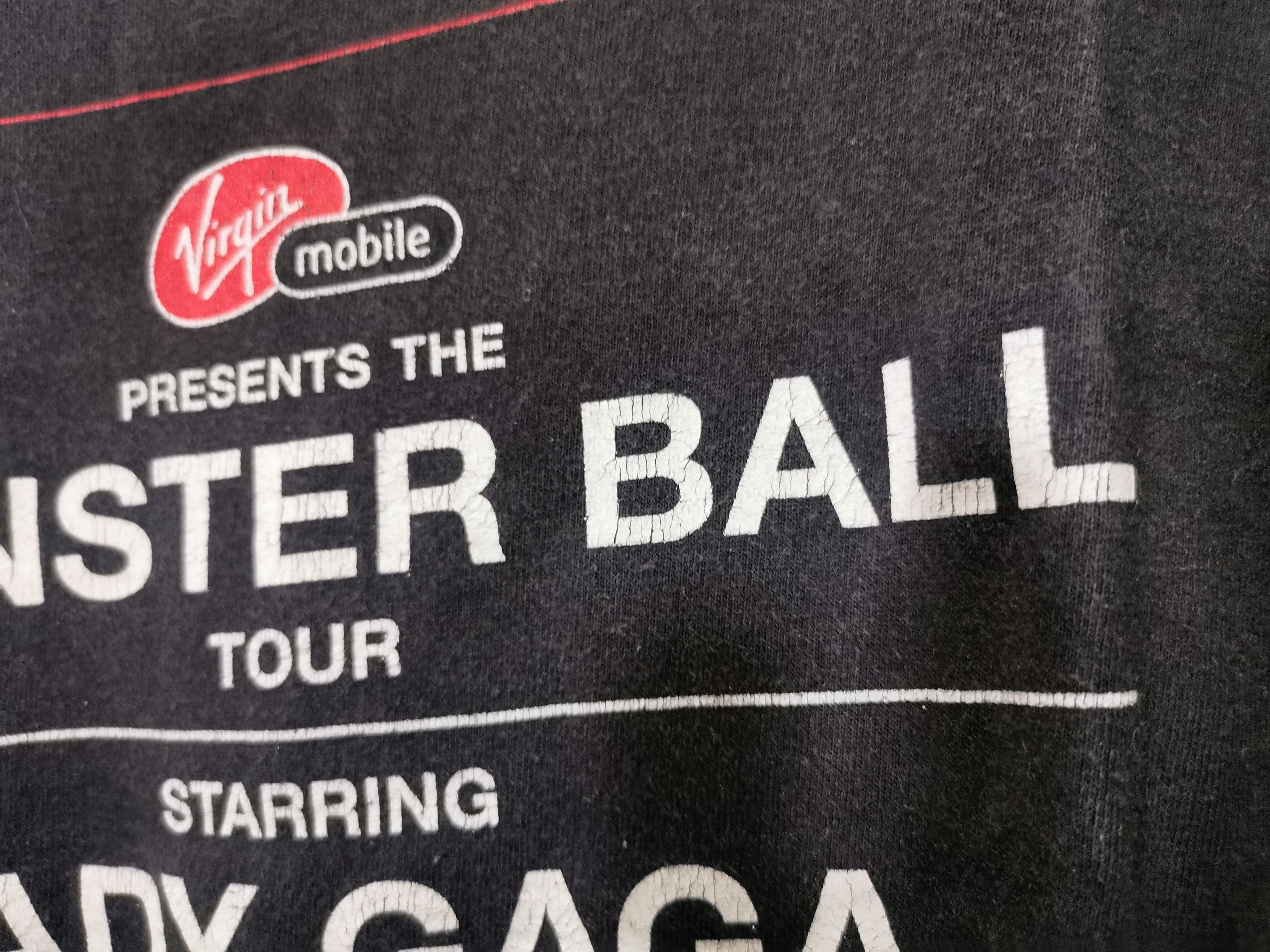 Band Tees × Vintage Vintage Lady Gaga Monster Ball Tour Tee Size US M / EU 48-50 / 2 - 7 Thumbnail