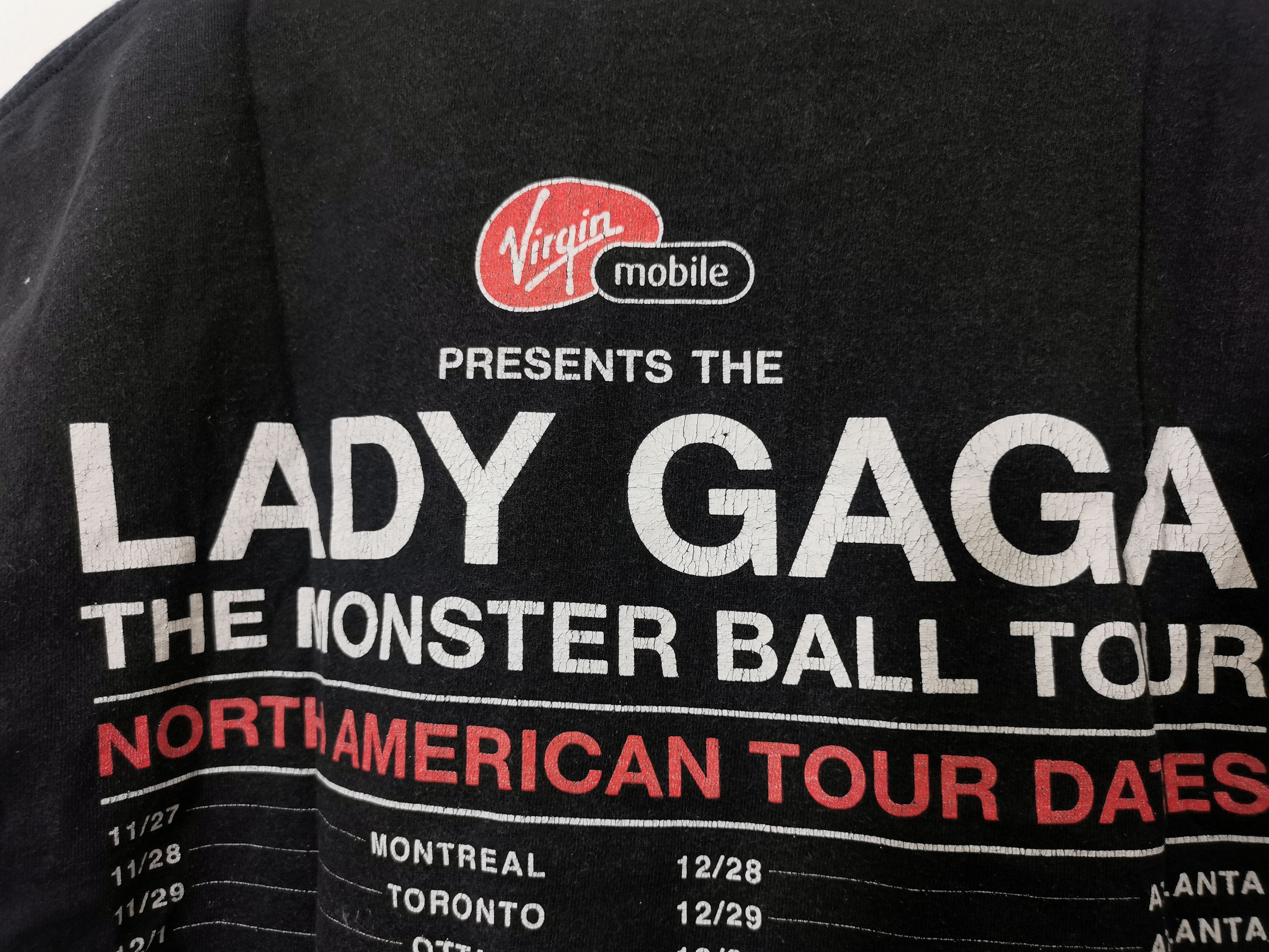 Band Tees × Vintage Vintage Lady Gaga Monster Ball Tour Tee Size US M / EU 48-50 / 2 - 8 Thumbnail