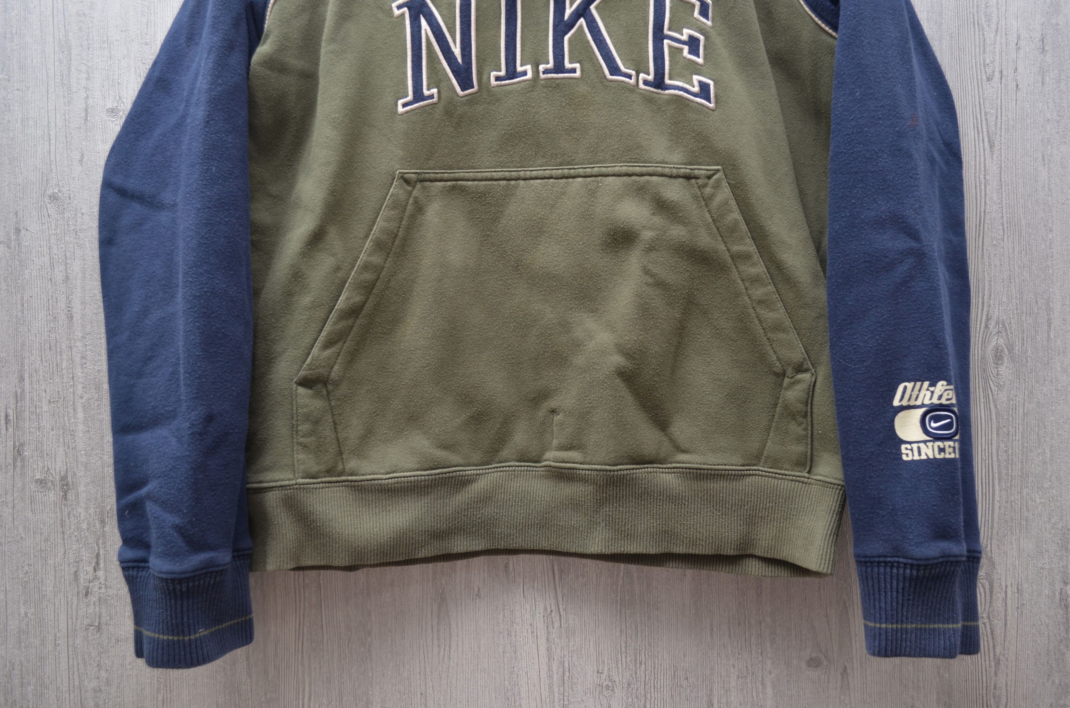 Nike Nike Vintage Big Embroided Logo Hoodie 90s y2k Size US S / EU 44-46 / 1 - 3 Thumbnail