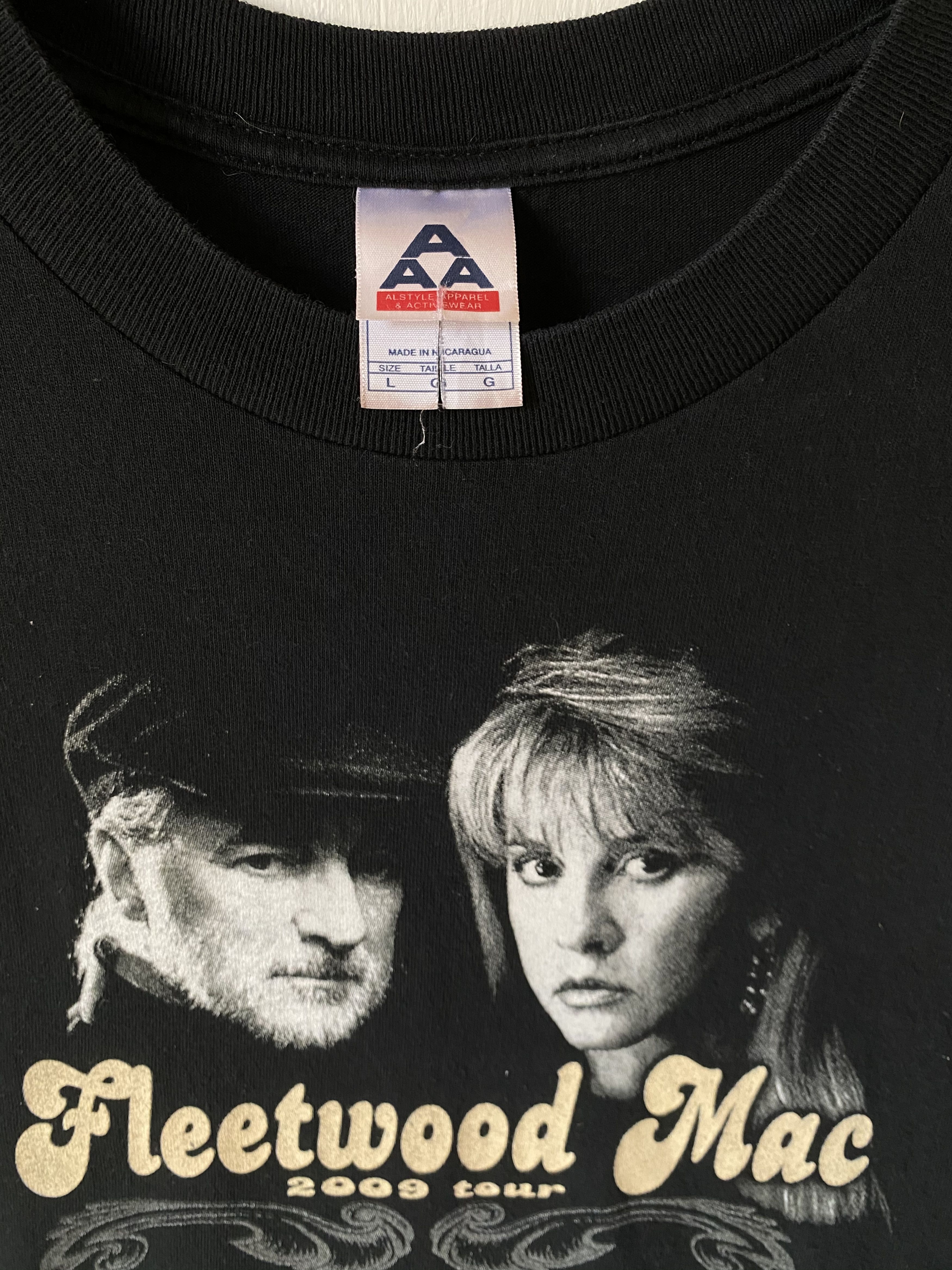 Band Tees 💥Y2K FLEETWOOD MAC rock band tour 2009 tee shirt Size US L / EU 52-54 / 3 - 3 Thumbnail