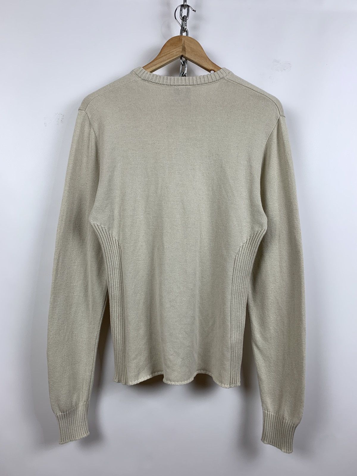 Dolce & Gabbana Vintage Dolce&Gabbana Beige Knit Jumper Sweater Size US M / EU 48-50 / 2 - 9 Thumbnail