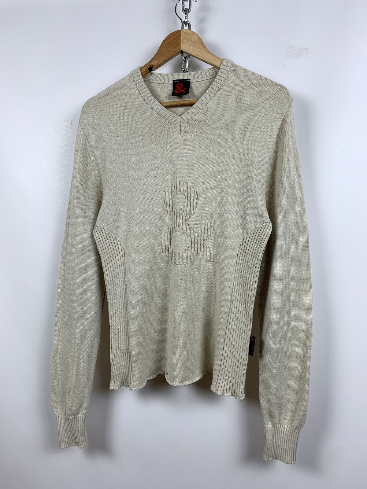 Dolce & Gabbana Vintage Dolce&Gabbana Beige Knit Jumper Sweater Size US M / EU 48-50 / 2 - 5 Thumbnail