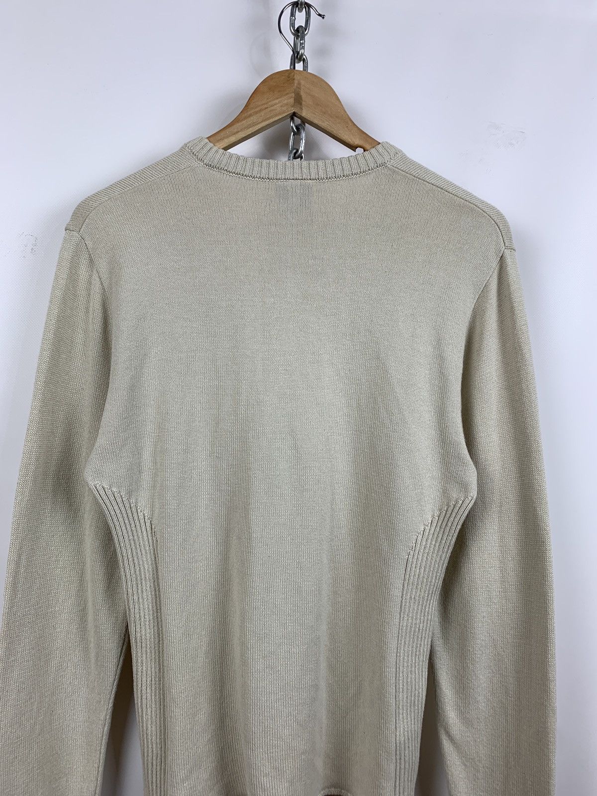 Dolce & Gabbana Vintage Dolce&Gabbana Beige Knit Jumper Sweater Size US M / EU 48-50 / 2 - 10 Thumbnail