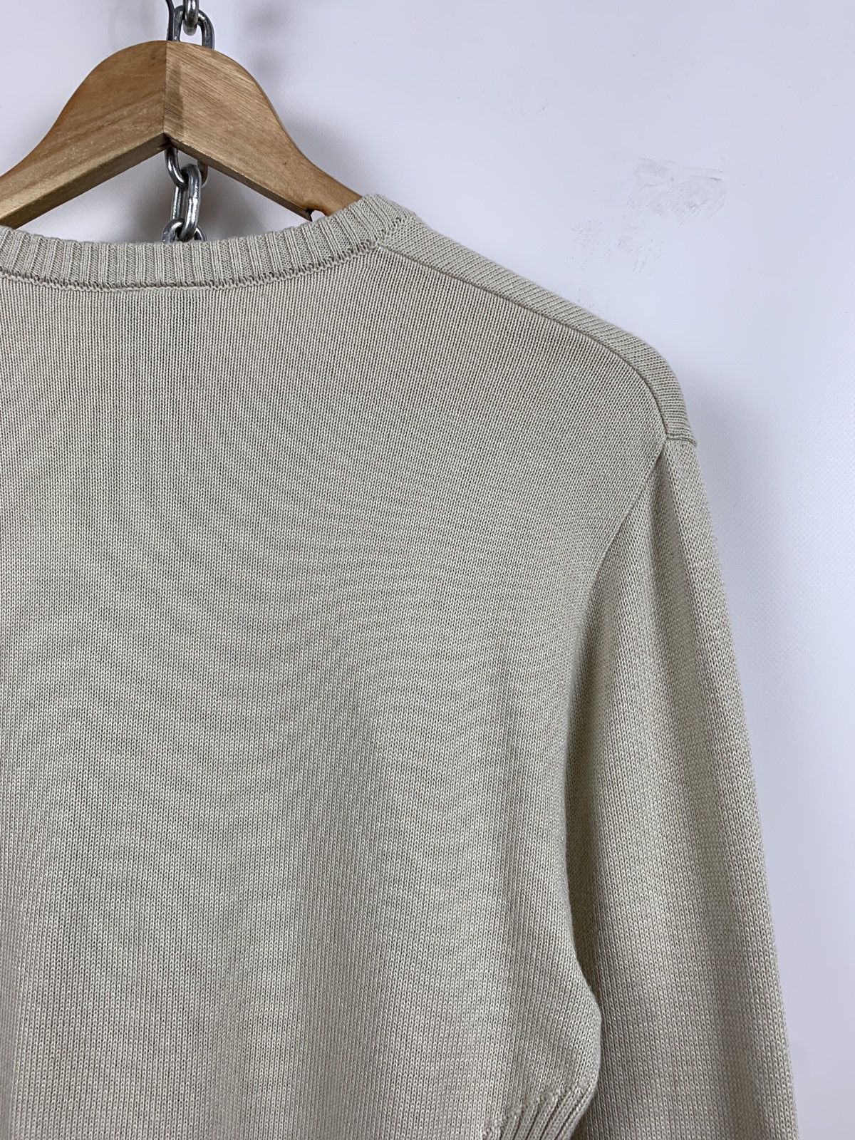Dolce & Gabbana Vintage Dolce&Gabbana Beige Knit Jumper Sweater Size US M / EU 48-50 / 2 - 12 Thumbnail