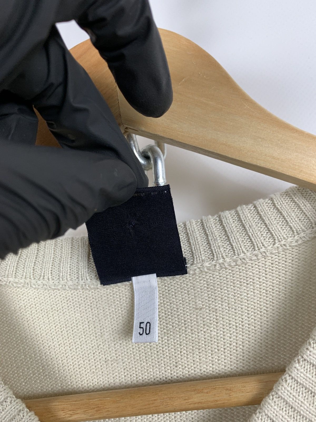 Dolce & Gabbana Vintage Dolce&Gabbana Beige Knit Jumper Sweater Size US M / EU 48-50 / 2 - 16 Thumbnail