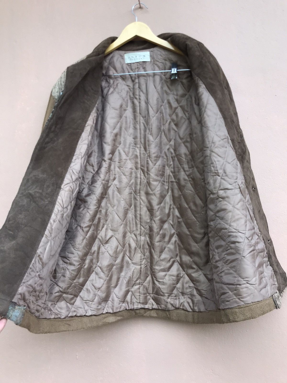 Japanese Brand Forum Current Japanese Brand Patchwork Style Wool Coat Size US M / EU 48-50 / 2 - 11 Thumbnail