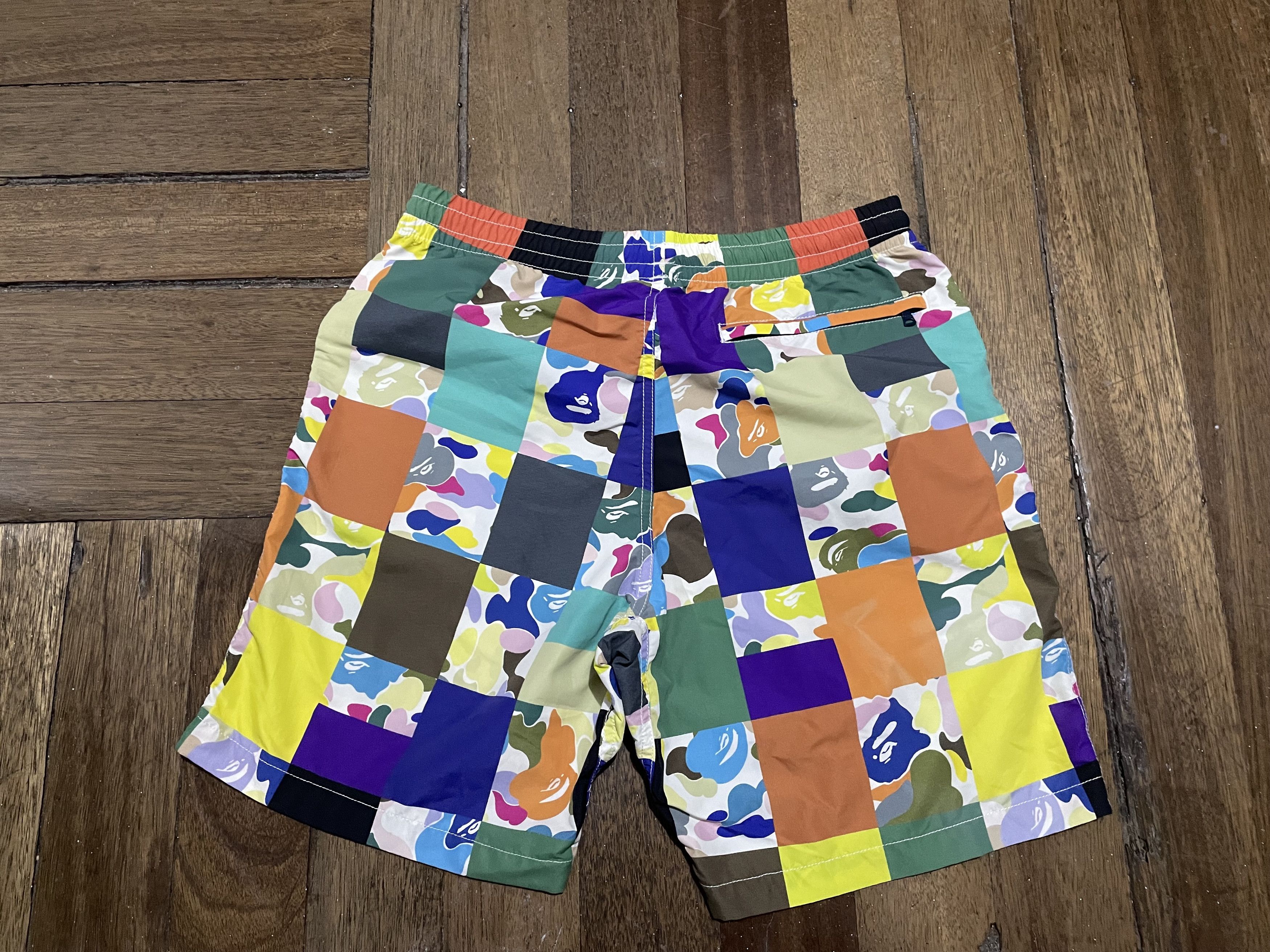 Bape Bape Multicolor Camo Square Swimshorts Size US 28 / EU 44 - 3 Thumbnail