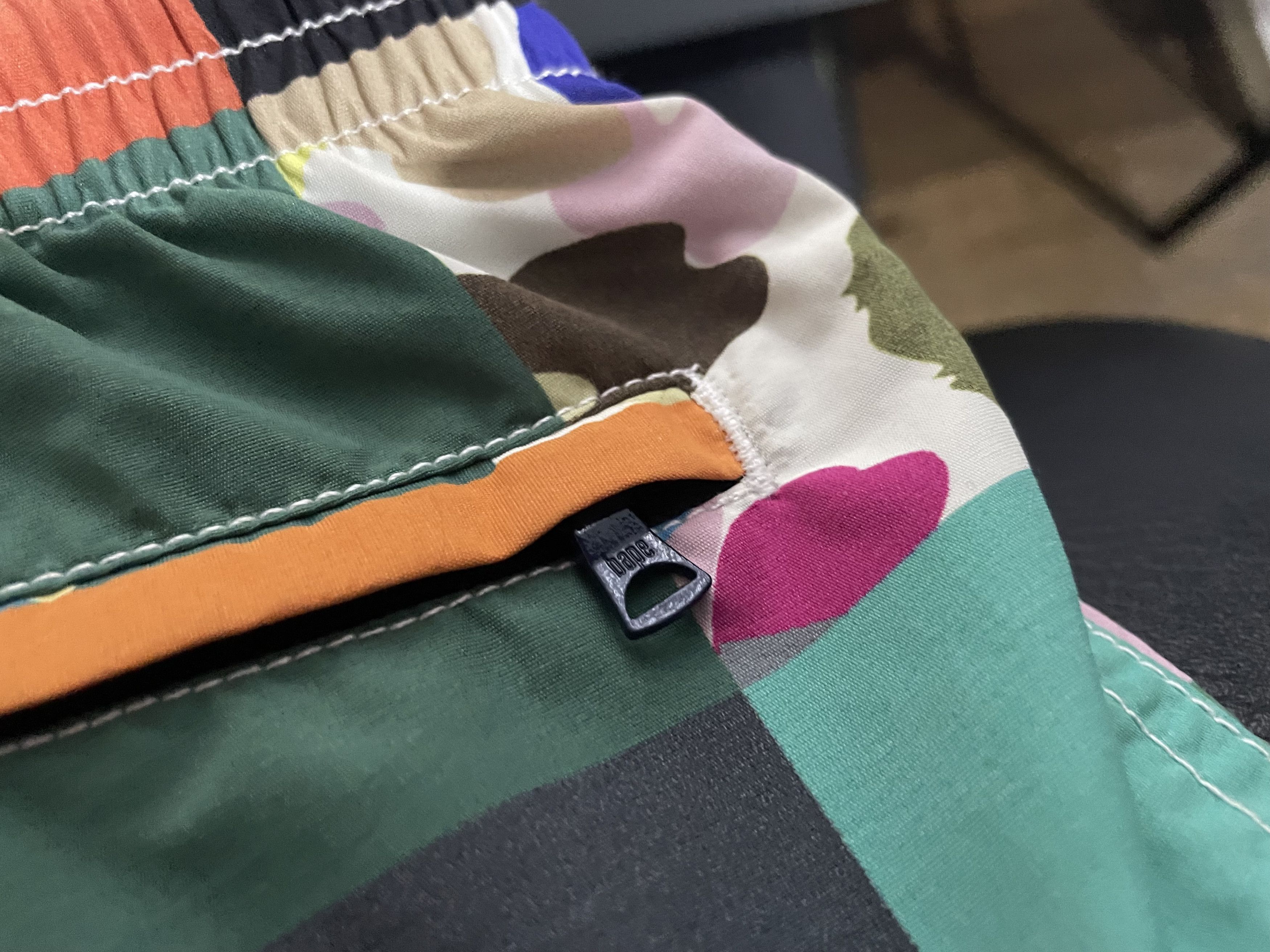 Bape Bape Multicolor Camo Square Swimshorts Size US 28 / EU 44 - 10 Thumbnail