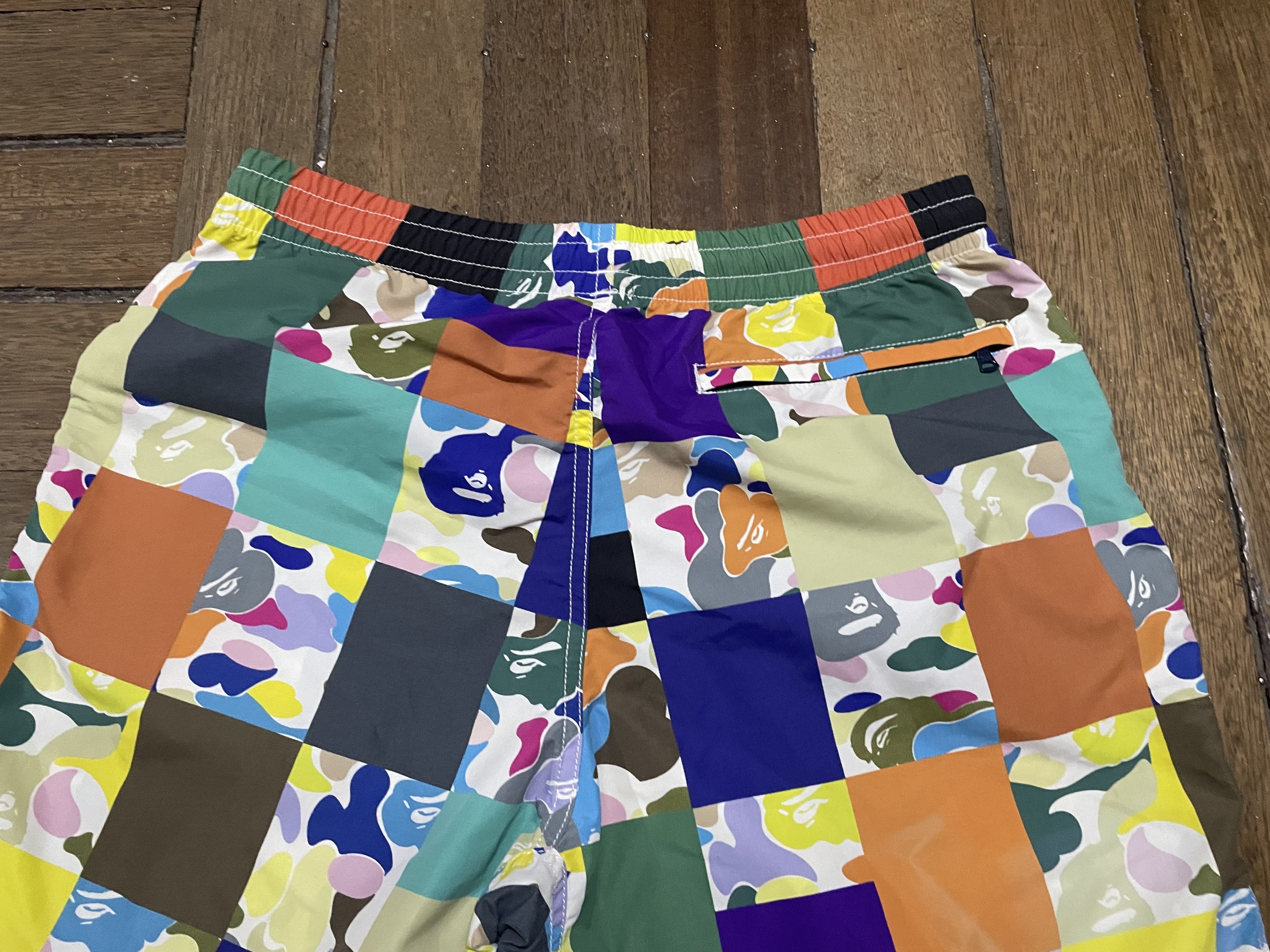 Bape Bape Multicolor Camo Square Swimshorts Size US 28 / EU 44 - 4 Thumbnail