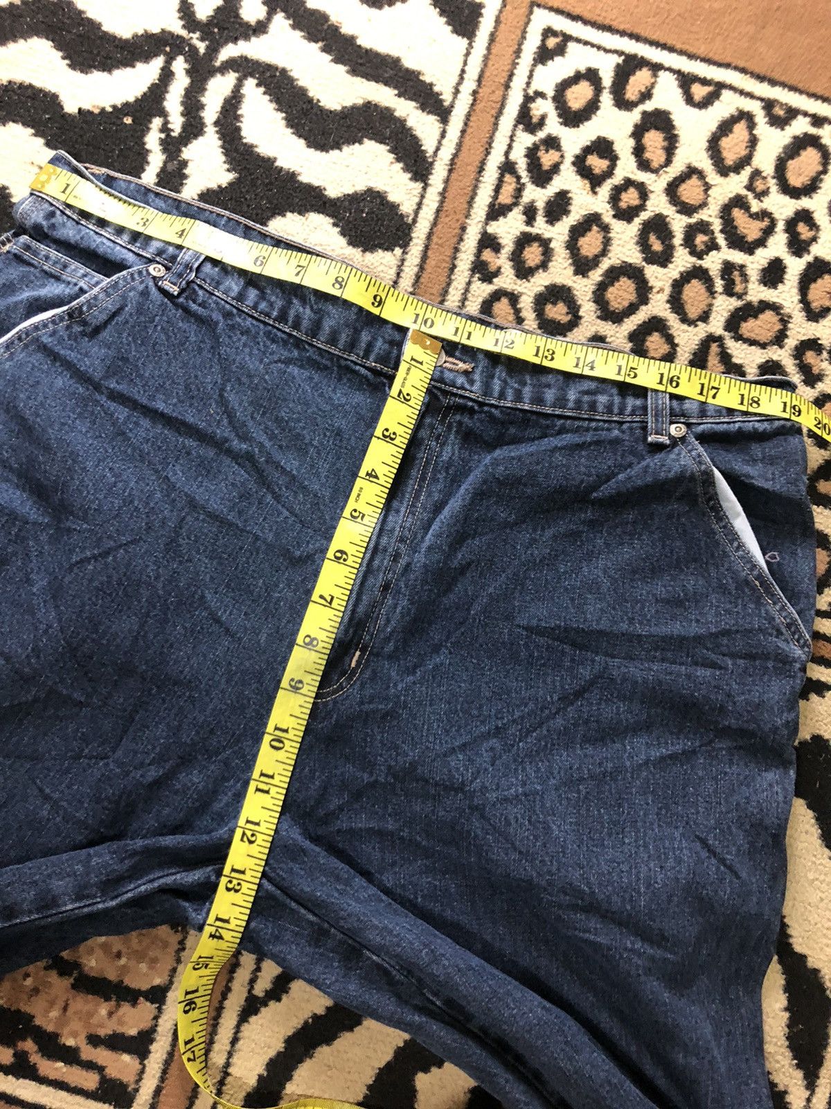 Cherokee × Vintage VINTAGE CHEROKEE CARPENTER WORKWEAR BLUE DENIM Size US 38 / EU 54 - 12 Thumbnail
