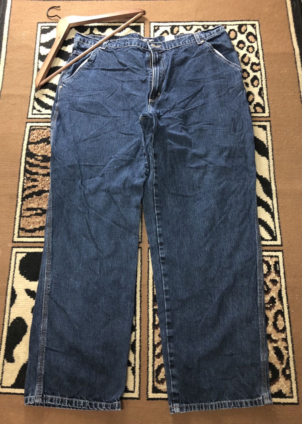 Cherokee × Vintage VINTAGE CHEROKEE CARPENTER WORKWEAR BLUE DENIM Size US 38 / EU 54 - 5 Thumbnail