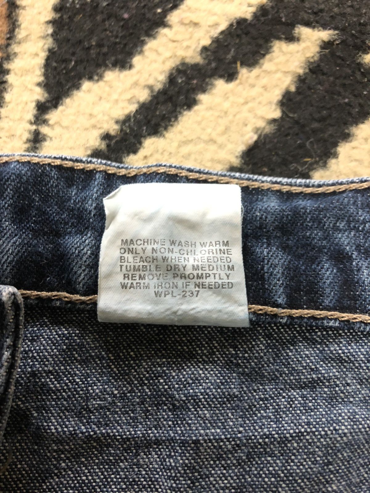 Cherokee × Vintage VINTAGE CHEROKEE CARPENTER WORKWEAR BLUE DENIM Size US 38 / EU 54 - 10 Thumbnail
