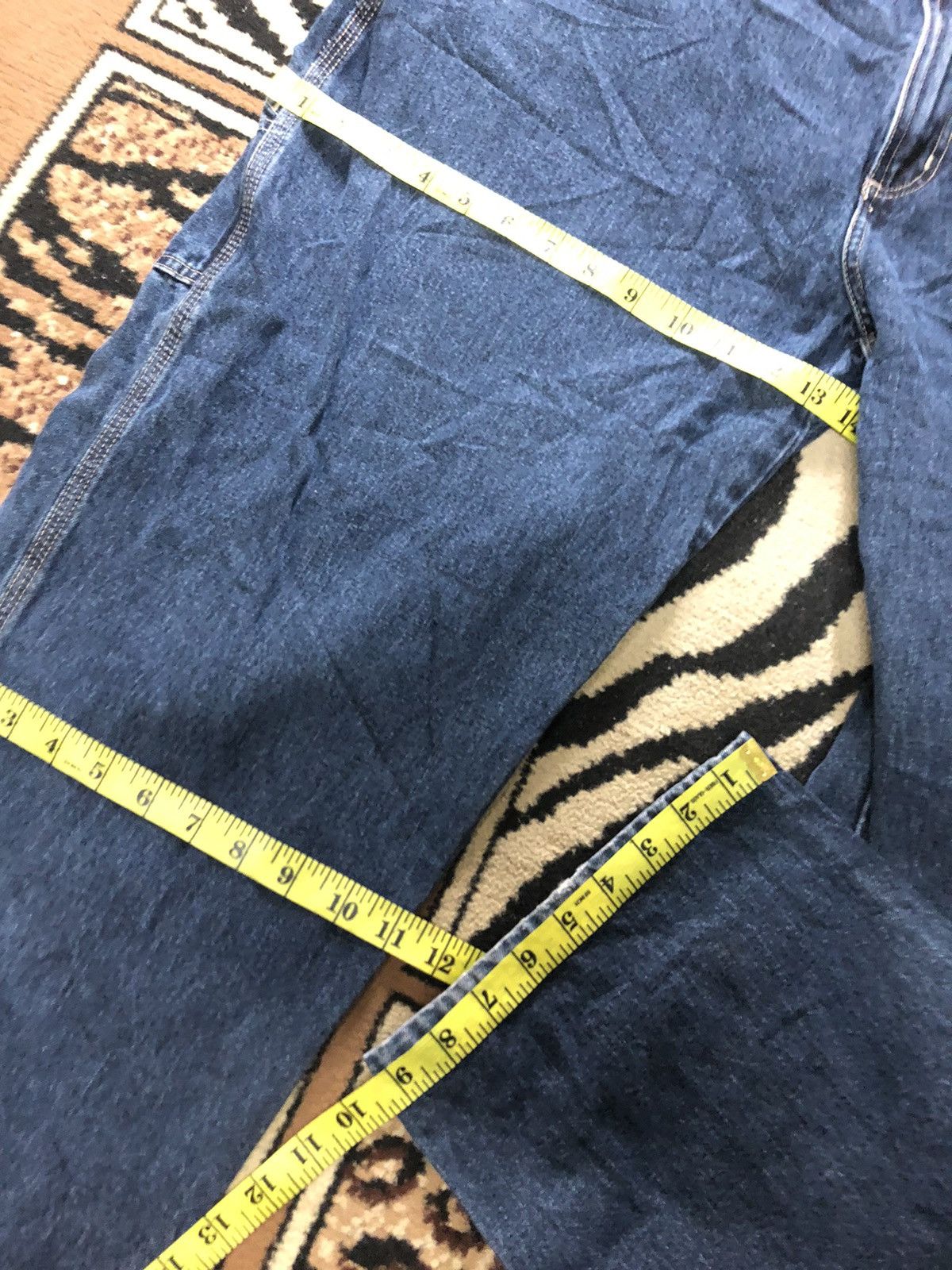 Cherokee × Vintage VINTAGE CHEROKEE CARPENTER WORKWEAR BLUE DENIM Size US 38 / EU 54 - 14 Thumbnail