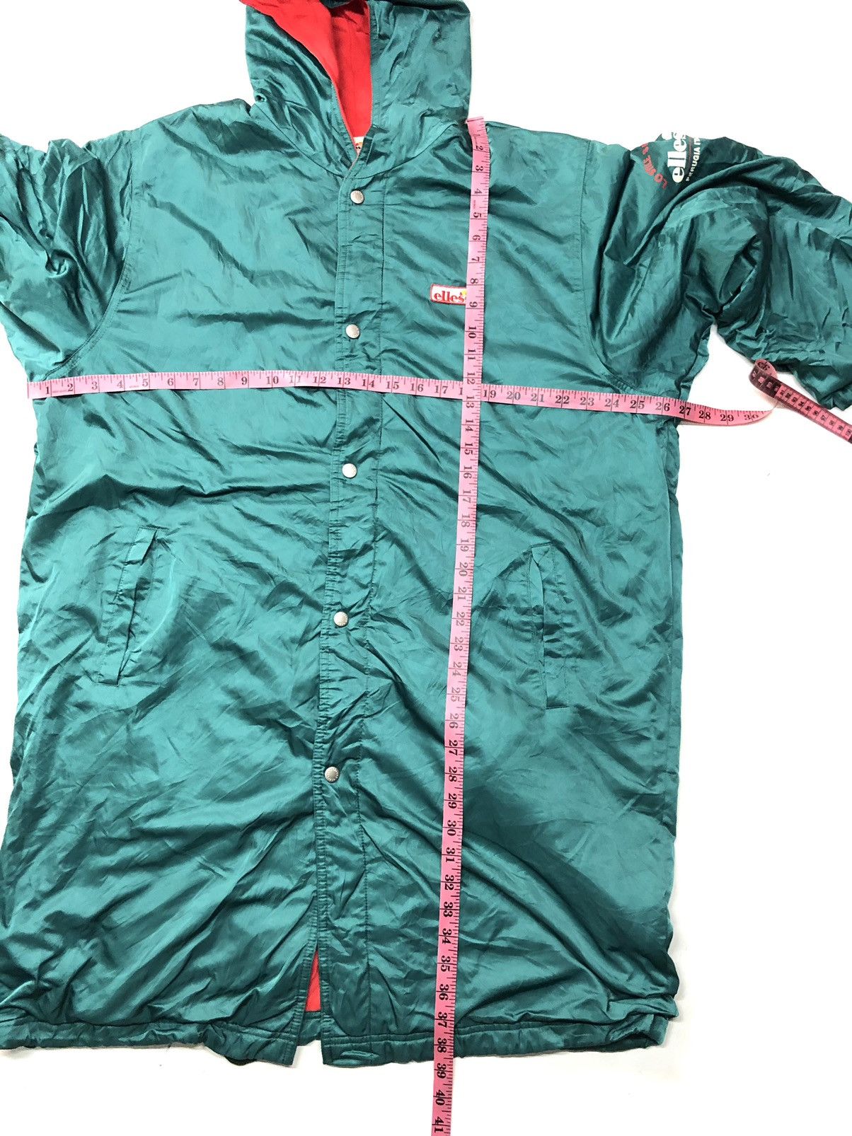 Ellesse × Vintage VINTAGE ELLESE LONG COACH JACKET Size US L / EU 52-54 / 3 - 17 Thumbnail