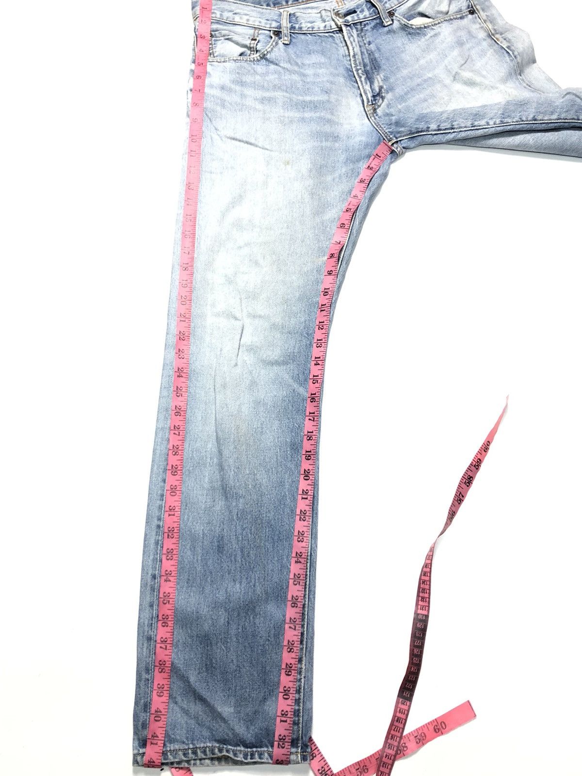 Uniqlo × Vintage VINTAGE UNIQLO SELVEDGE REGULAR STRAIGHT BLUE WASH DENIM Size US 34 / EU 50 - 15 Thumbnail