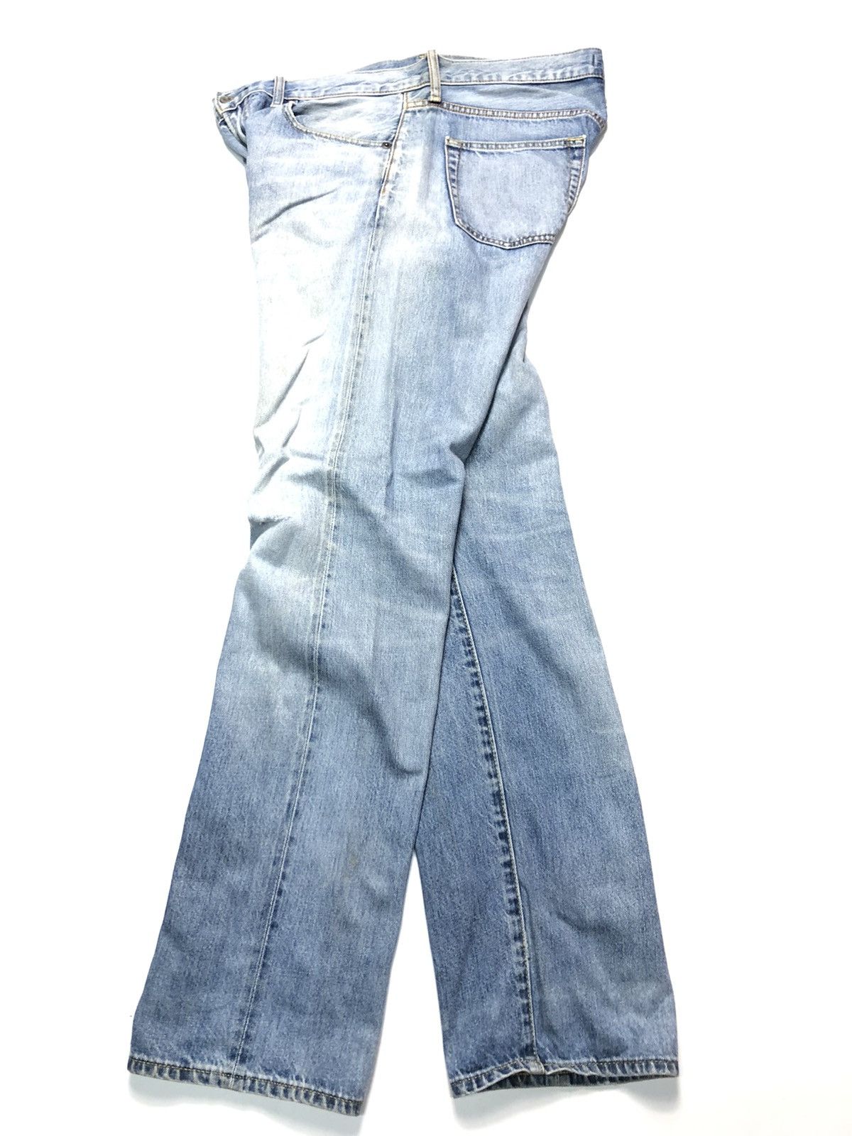 Uniqlo × Vintage VINTAGE UNIQLO SELVEDGE REGULAR STRAIGHT BLUE WASH DENIM Size US 34 / EU 50 - 12 Thumbnail
