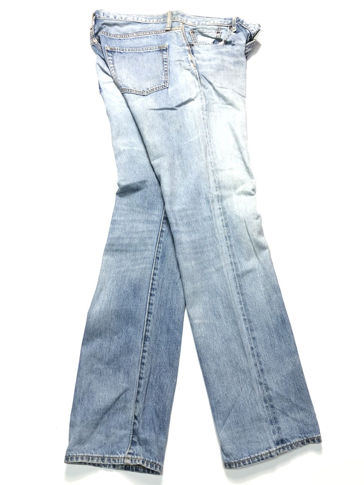 Uniqlo × Vintage VINTAGE UNIQLO SELVEDGE REGULAR STRAIGHT BLUE WASH DENIM Size US 34 / EU 50 - 13 Thumbnail