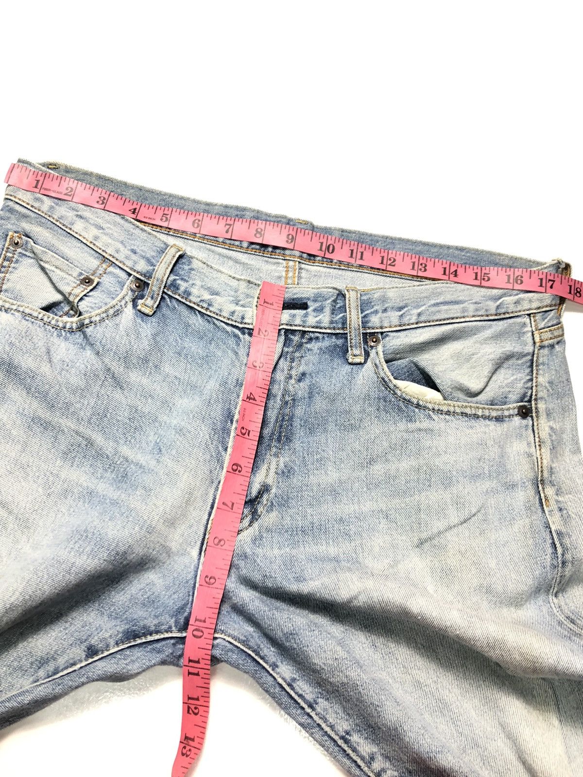Uniqlo × Vintage VINTAGE UNIQLO SELVEDGE REGULAR STRAIGHT BLUE WASH DENIM Size US 34 / EU 50 - 14 Thumbnail