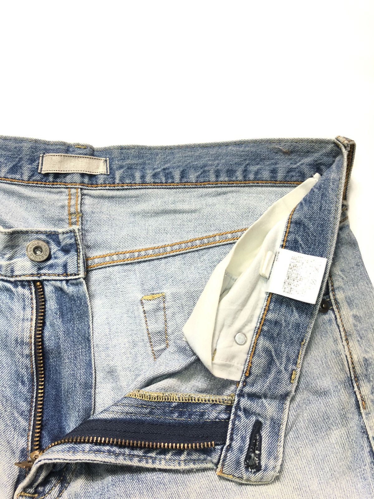 Uniqlo × Vintage VINTAGE UNIQLO SELVEDGE REGULAR STRAIGHT BLUE WASH DENIM Size US 34 / EU 50 - 6 Thumbnail