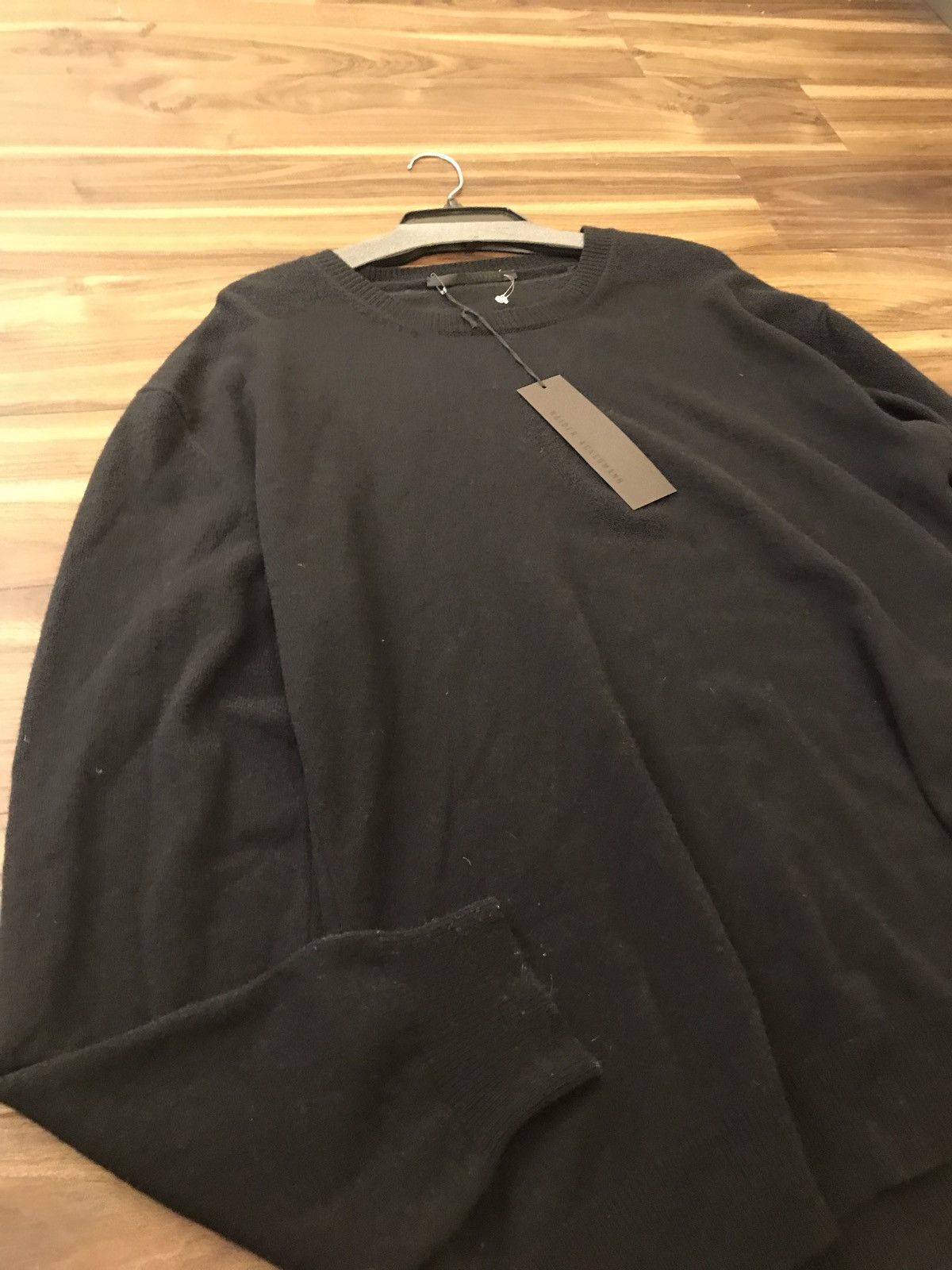 Haider Ackermann Leather Sweater Invidia Black + Klee Black Size US M / EU 48-50 / 2 - 4 Thumbnail