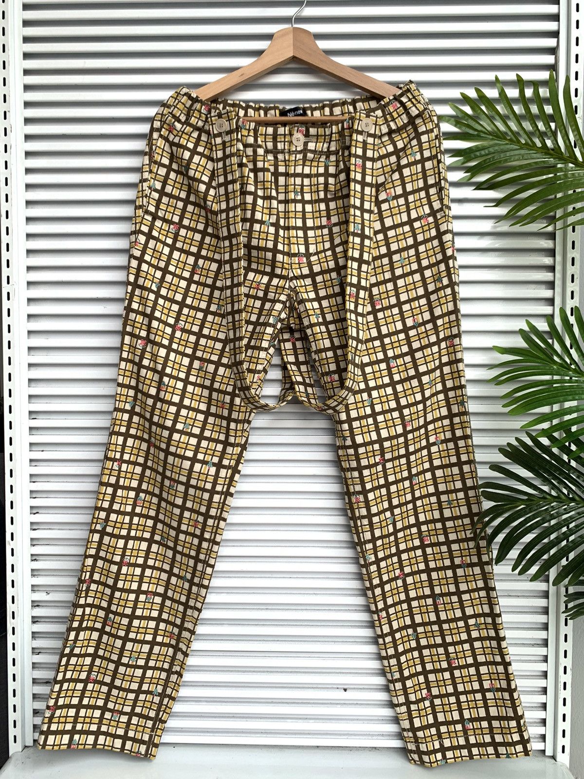 Issey Miyake Ne-net by Issey Miyake Utility Style Jumpsuit Pant Size US 30 / EU 46 - 1 Thumbnail
