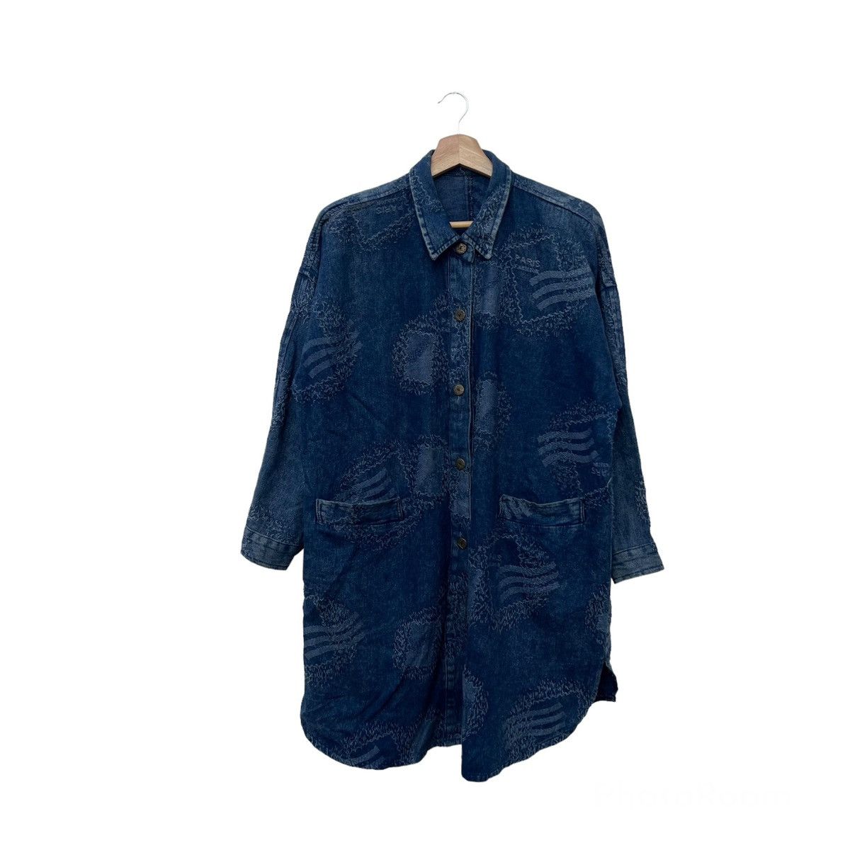 Blue Blue Japan VINTAGE INDIGO BUTTON JACKET BLUE BLUE JAPAN DESIGN Size US M / EU 48-50 / 2 - 1 Thumbnail