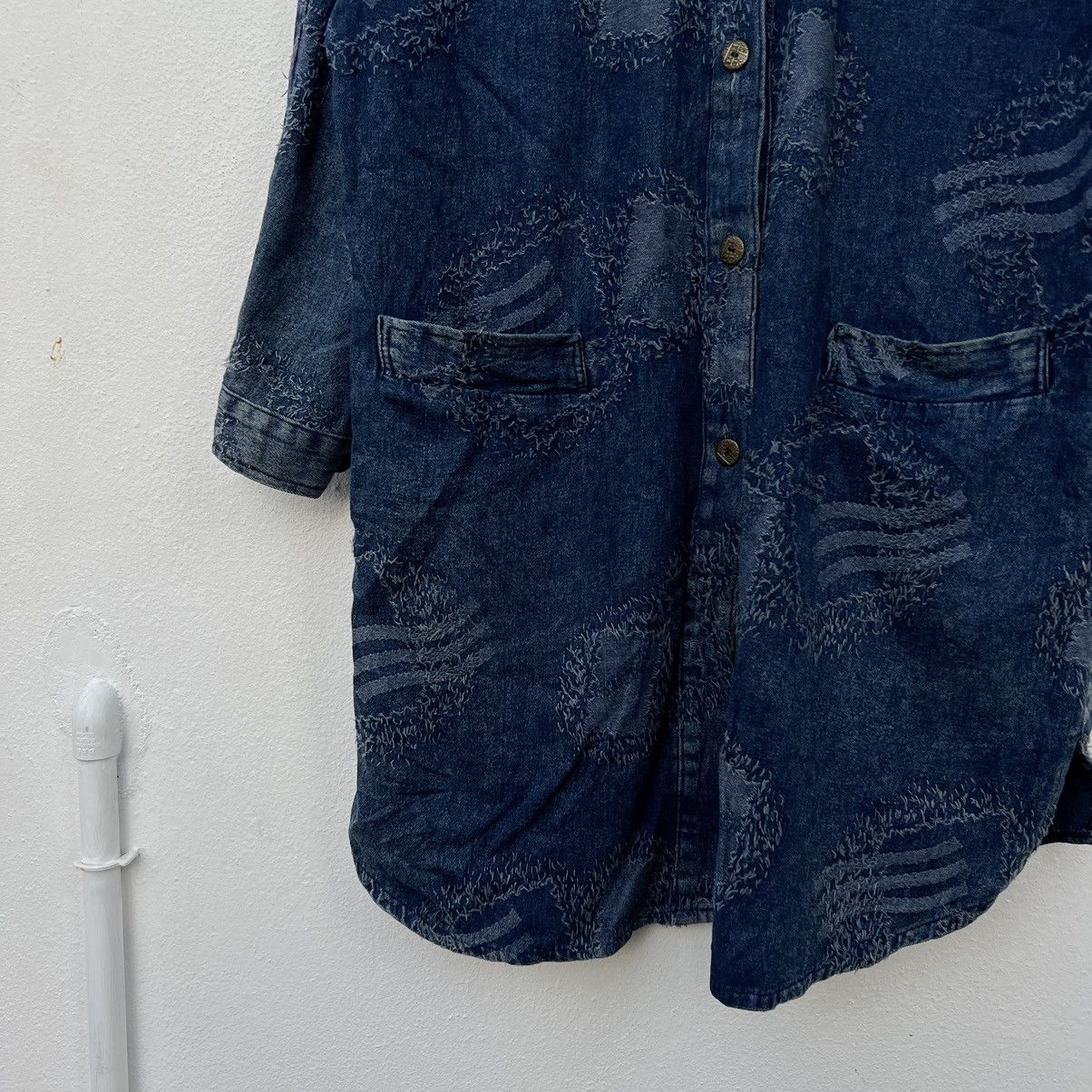 Blue Blue Japan VINTAGE INDIGO BUTTON JACKET BLUE BLUE JAPAN DESIGN Size US M / EU 48-50 / 2 - 4 Thumbnail