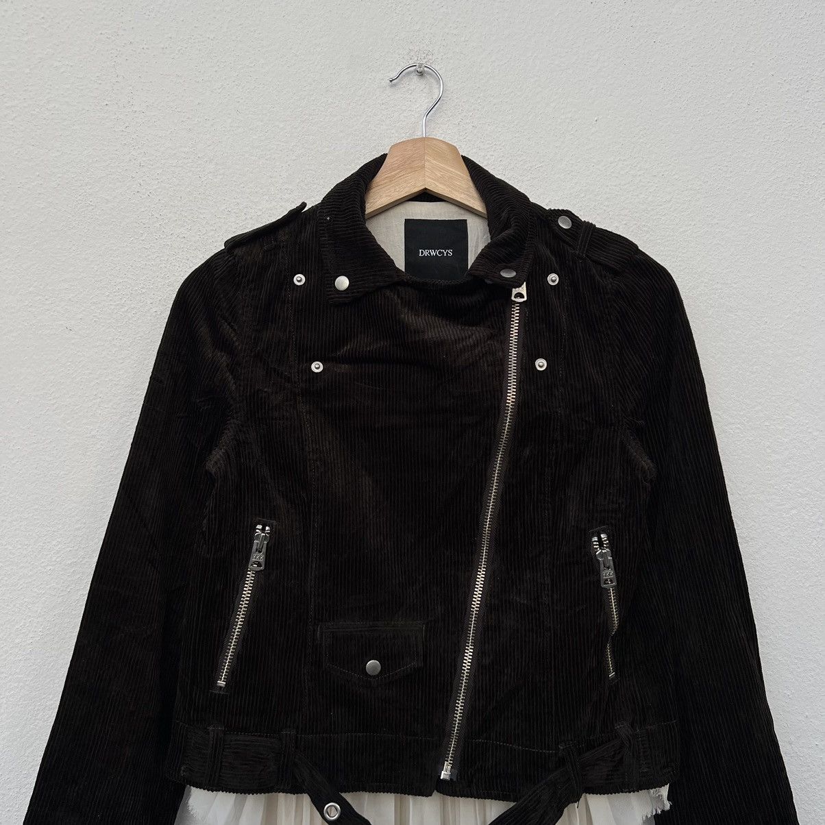 Japanese Brand CROPPED JACKET BONDAGE DESIGN PARACHUTE DRWCYS JAPAN Size M / US 6-8 / IT 42-44 - 3 Thumbnail