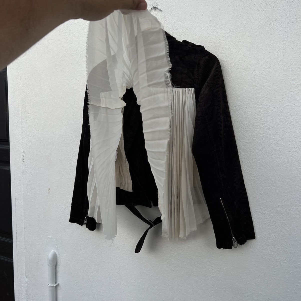 Japanese Brand CROPPED JACKET BONDAGE DESIGN PARACHUTE DRWCYS JAPAN Size M / US 6-8 / IT 42-44 - 10 Thumbnail