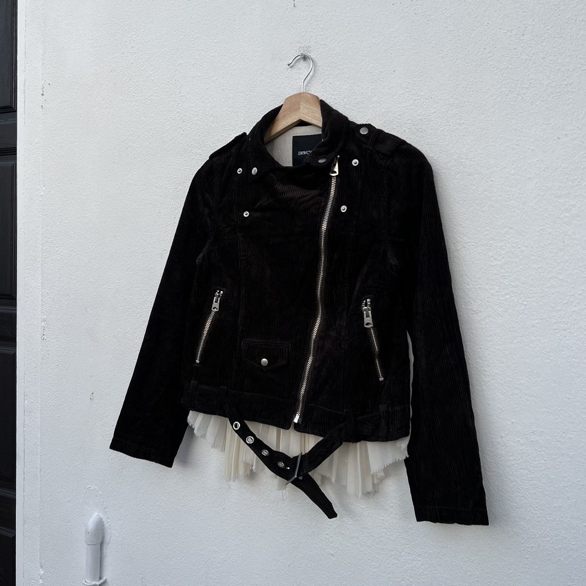 Japanese Brand CROPPED JACKET BONDAGE DESIGN PARACHUTE DRWCYS JAPAN Size M / US 6-8 / IT 42-44 - 2 Thumbnail