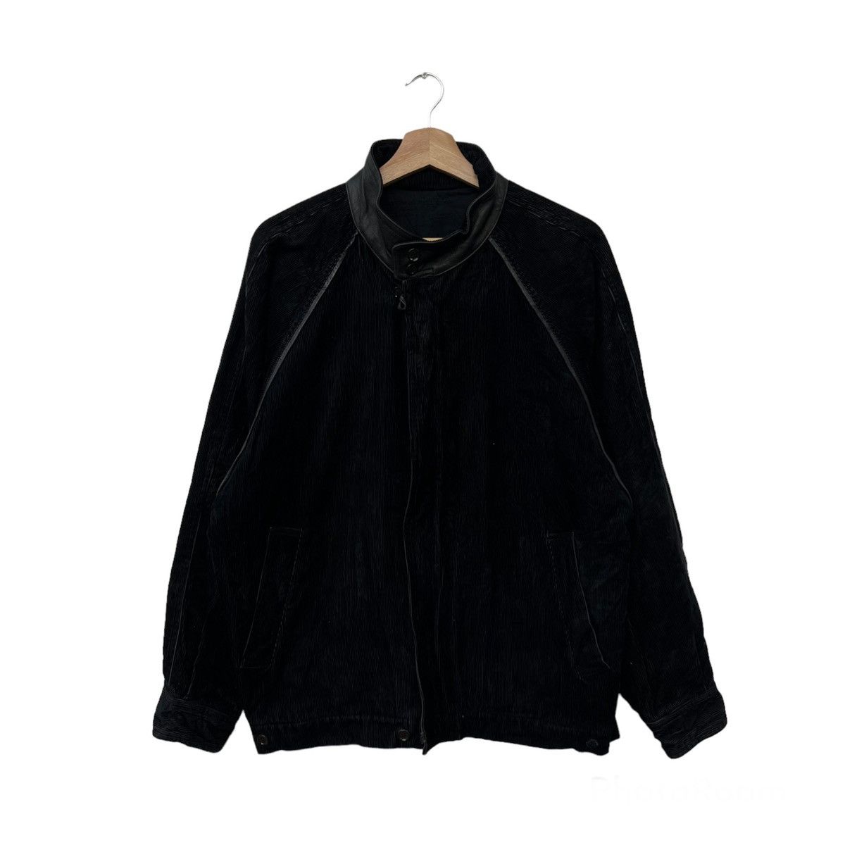 Japanese Brand VINTAGE GENUINE LEATHER JACKET PARACHUTE BIKER WEARS Size US L / EU 52-54 / 3 - 1 Thumbnail