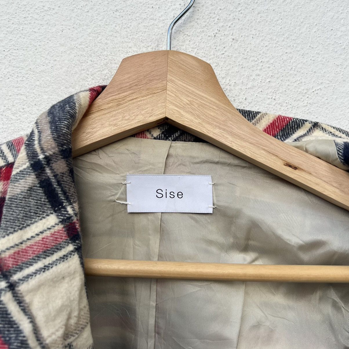 Japanese Brand SASE MADE IN JAPAN FLANNEL TARTAN DESIGN JACKET Size US M / EU 48-50 / 2 - 12 Thumbnail