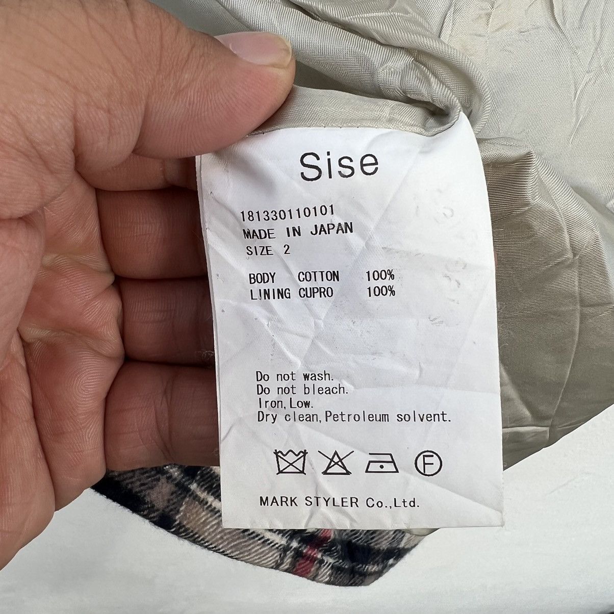 Japanese Brand SASE MADE IN JAPAN FLANNEL TARTAN DESIGN JACKET Size US M / EU 48-50 / 2 - 16 Thumbnail