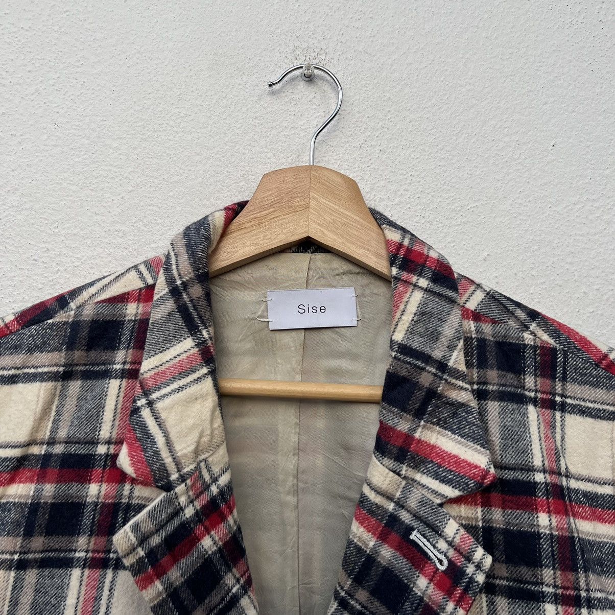 Japanese Brand SASE MADE IN JAPAN FLANNEL TARTAN DESIGN JACKET Size US M / EU 48-50 / 2 - 8 Thumbnail