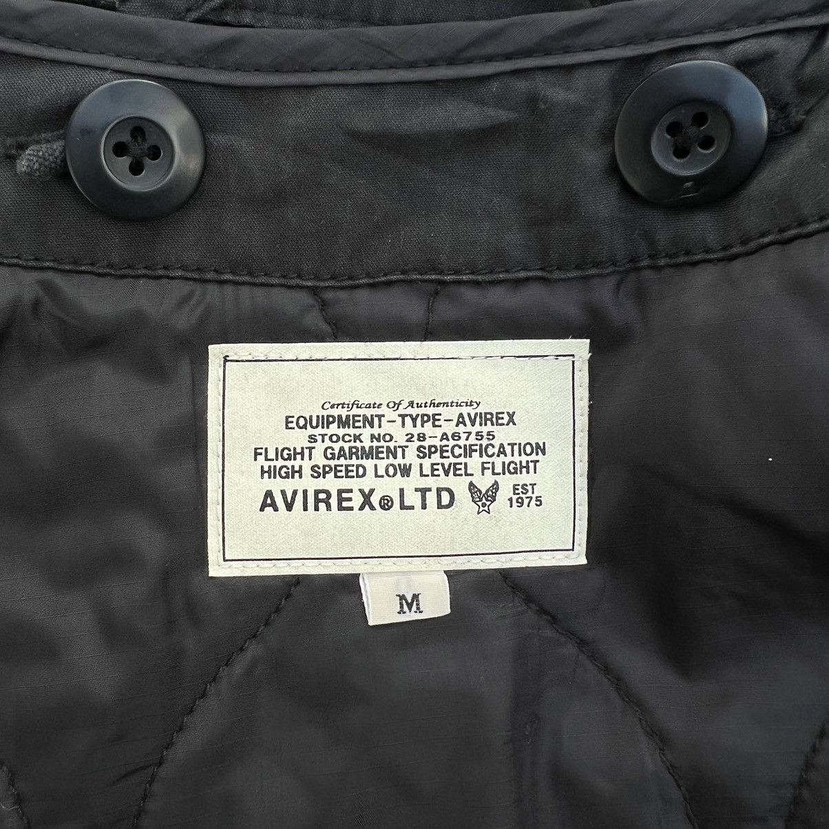 Avirex VINTAGE PARKA FISH TAIL JACKET AVIREX LTD PARACHUTE DESIGN Size US M / EU 48-50 / 2 - 11 Thumbnail