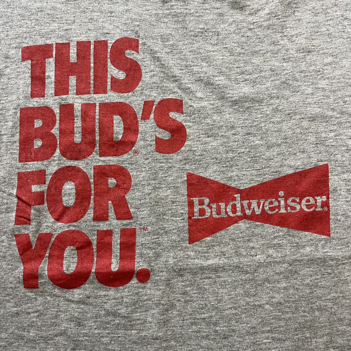 Budweiser × Vintage Vintage 80s Budweiser “This buds for you” T shirt Paris Size US S / EU 44-46 / 1 - 5 Thumbnail