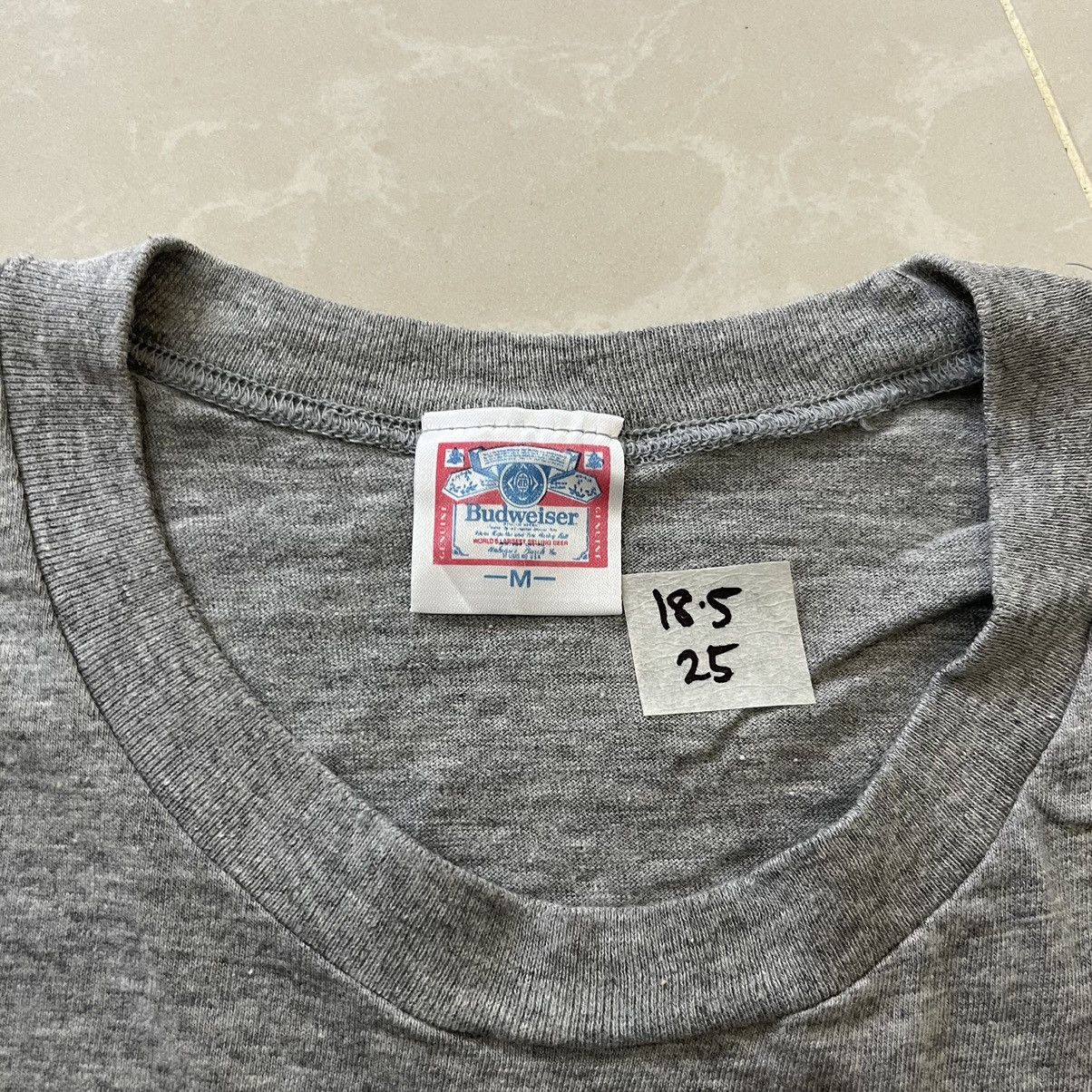 Budweiser × Vintage Vintage 80s Budweiser “This buds for you” T shirt Paris Size US S / EU 44-46 / 1 - 7 Thumbnail