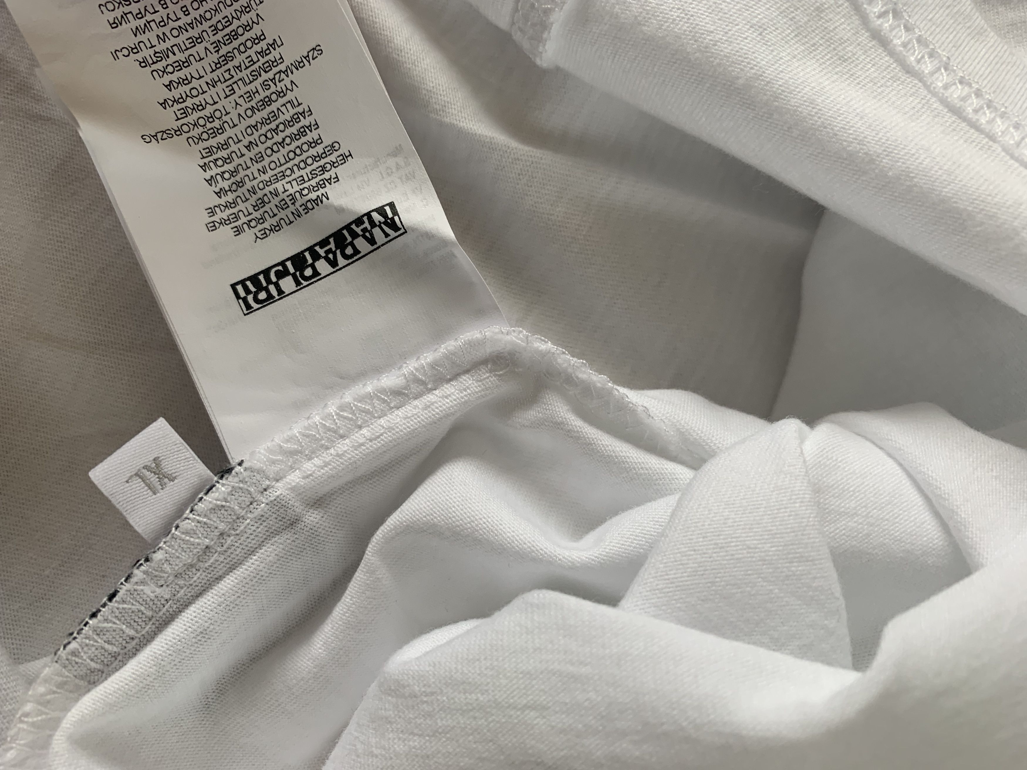 Martine Rose × Napapijri Napa x Martine “NM" Logo Tee in White Size US XL / EU 56 / 4 - 3 Thumbnail
