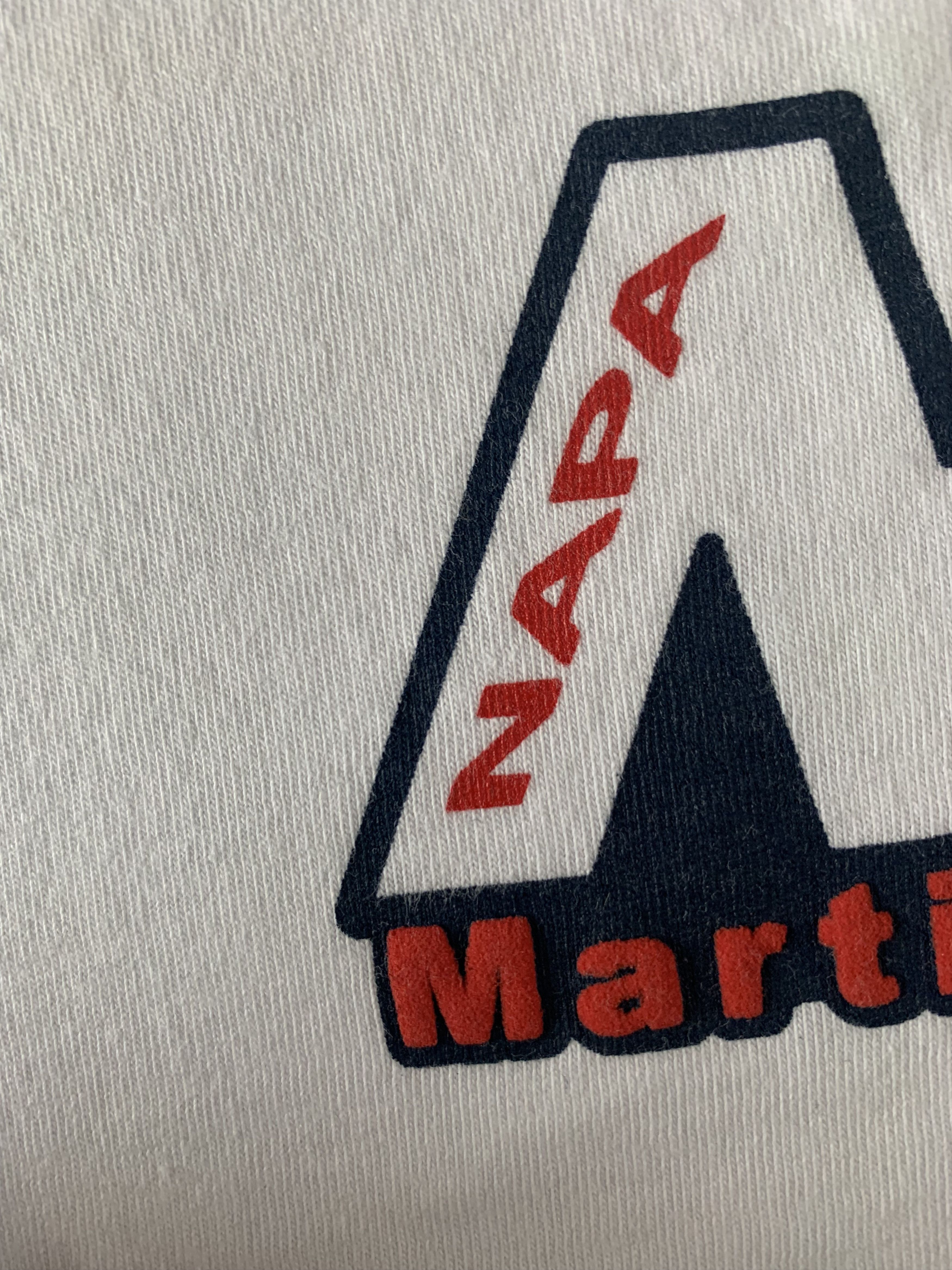 Martine Rose × Napapijri Napa x Martine “NM" Logo Tee in White Size US XL / EU 56 / 4 - 10 Thumbnail