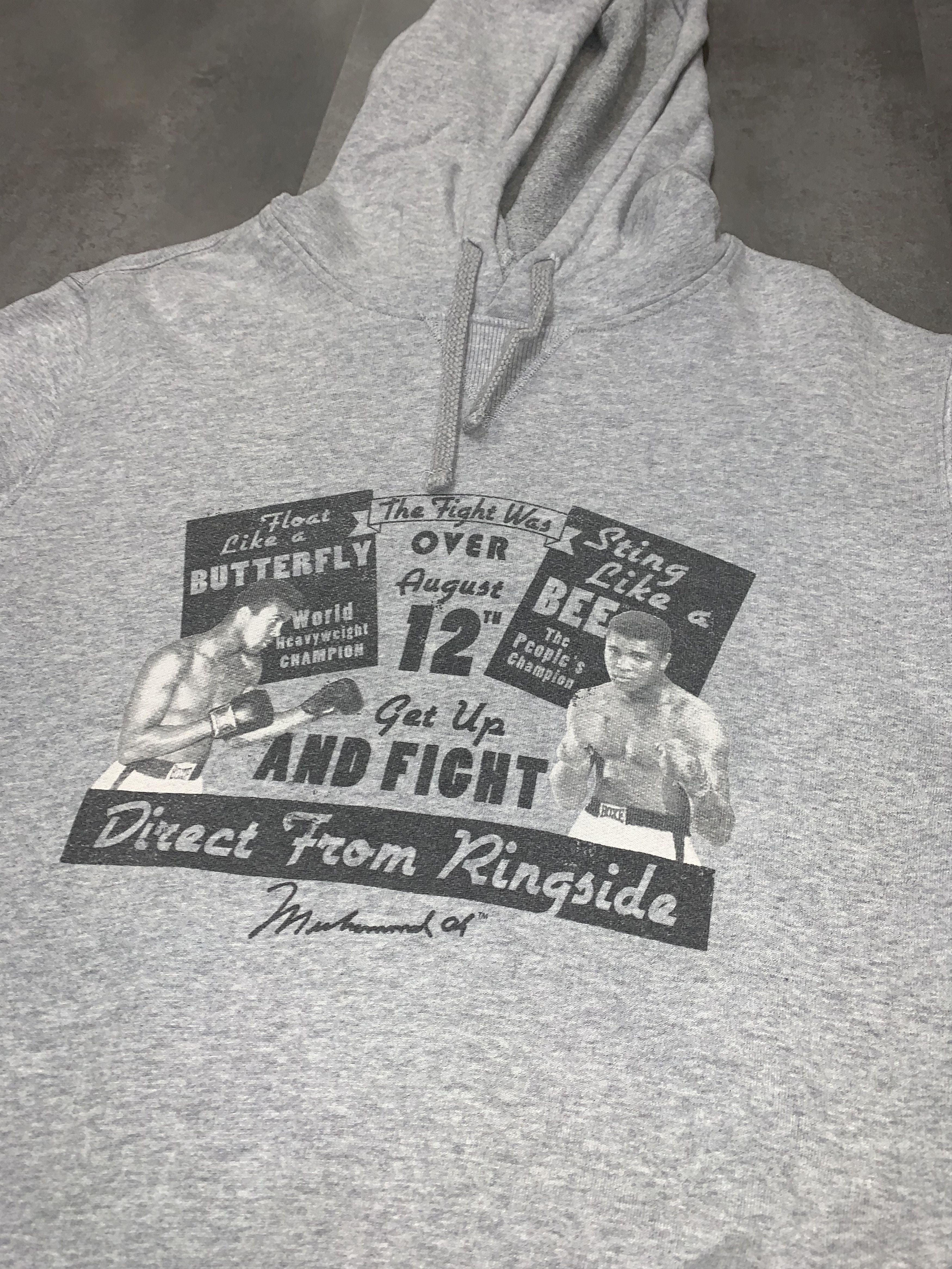 Dolce & Gabbana Dolce & Gabbana X Muhammad Ali Printed Gray Hoodie Size US XL / EU 56 / 4 - 9 Thumbnail
