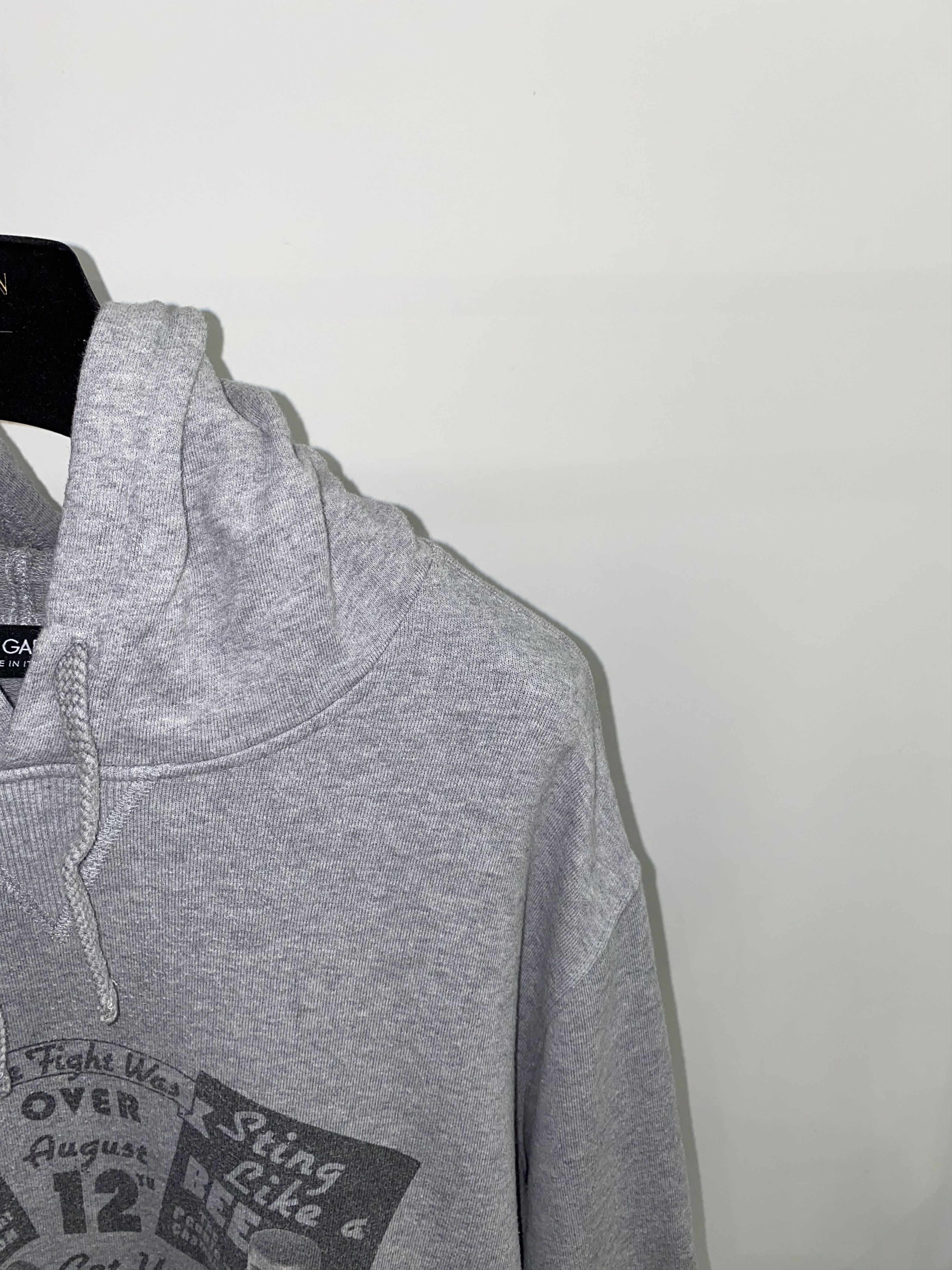 Dolce & Gabbana Dolce & Gabbana X Muhammad Ali Printed Gray Hoodie Size US XL / EU 56 / 4 - 2 Thumbnail