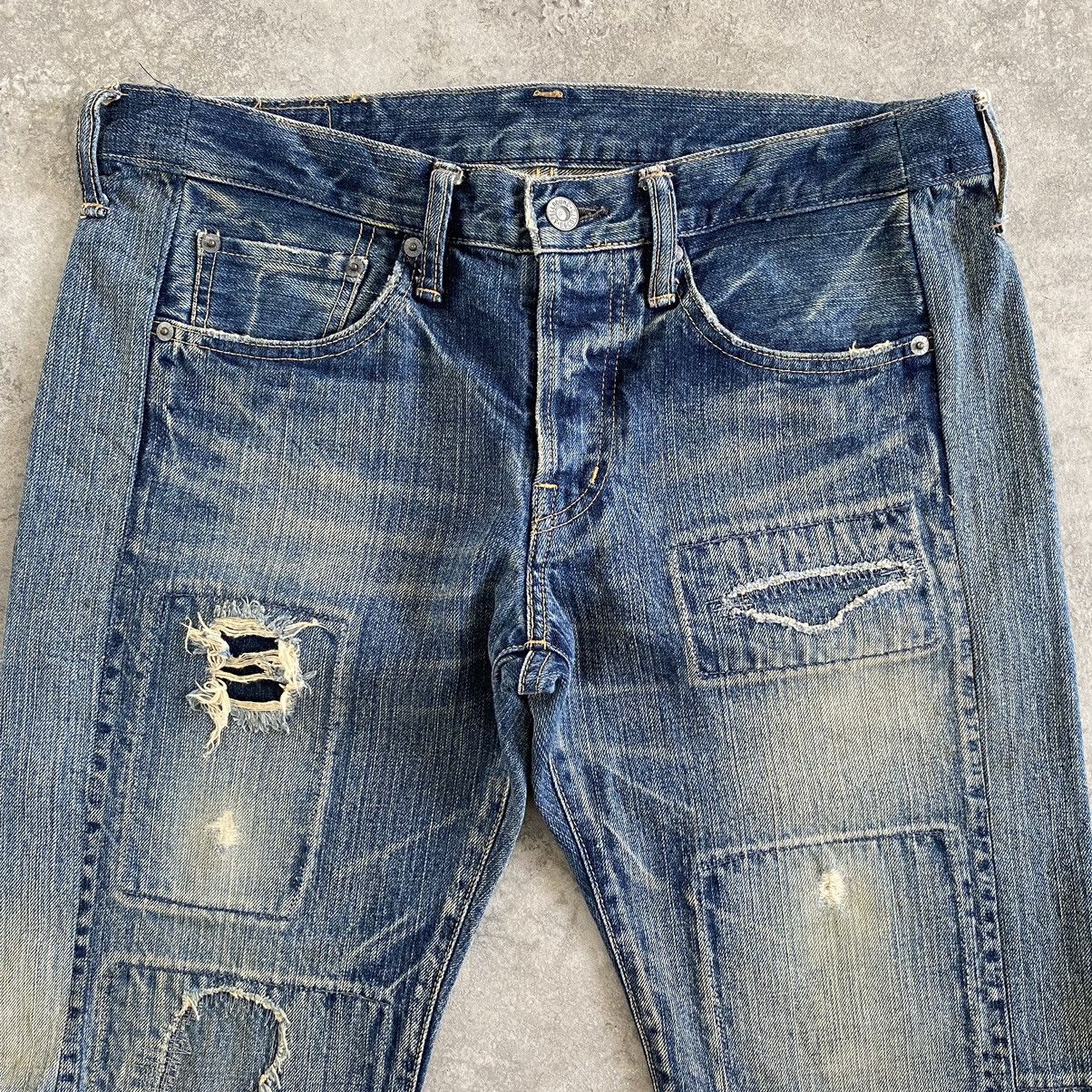 Japanese Brand Vintage Spellbound Rebuild Denim Shorts Jorts Size US 32 / EU 48 - 3 Thumbnail