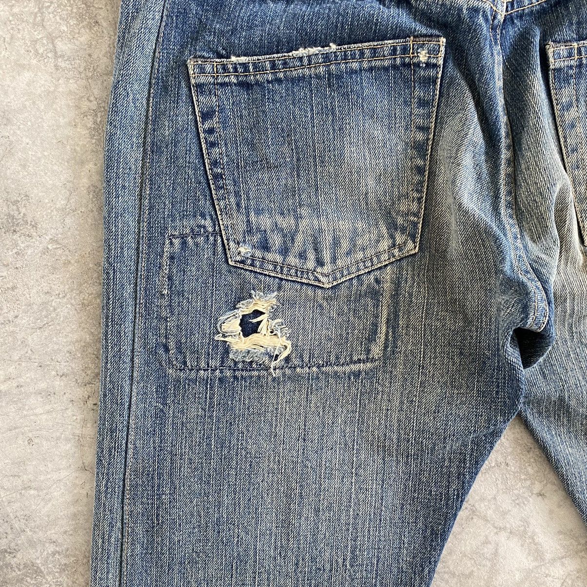 Japanese Brand Vintage Spellbound Rebuild Denim Shorts Jorts Size US 32 / EU 48 - 13 Thumbnail