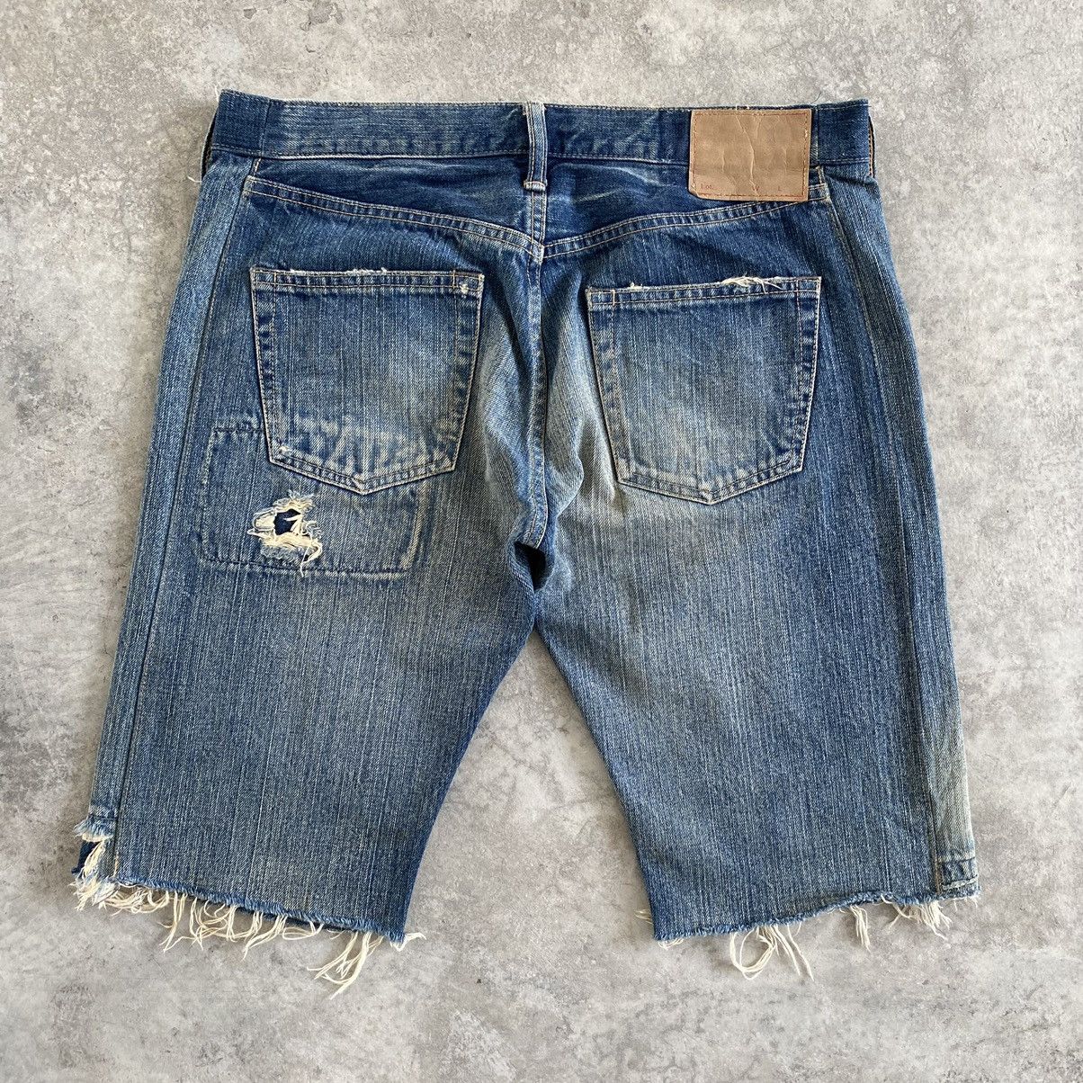 Japanese Brand Vintage Spellbound Rebuild Denim Shorts Jorts Size US 32 / EU 48 - 11 Thumbnail
