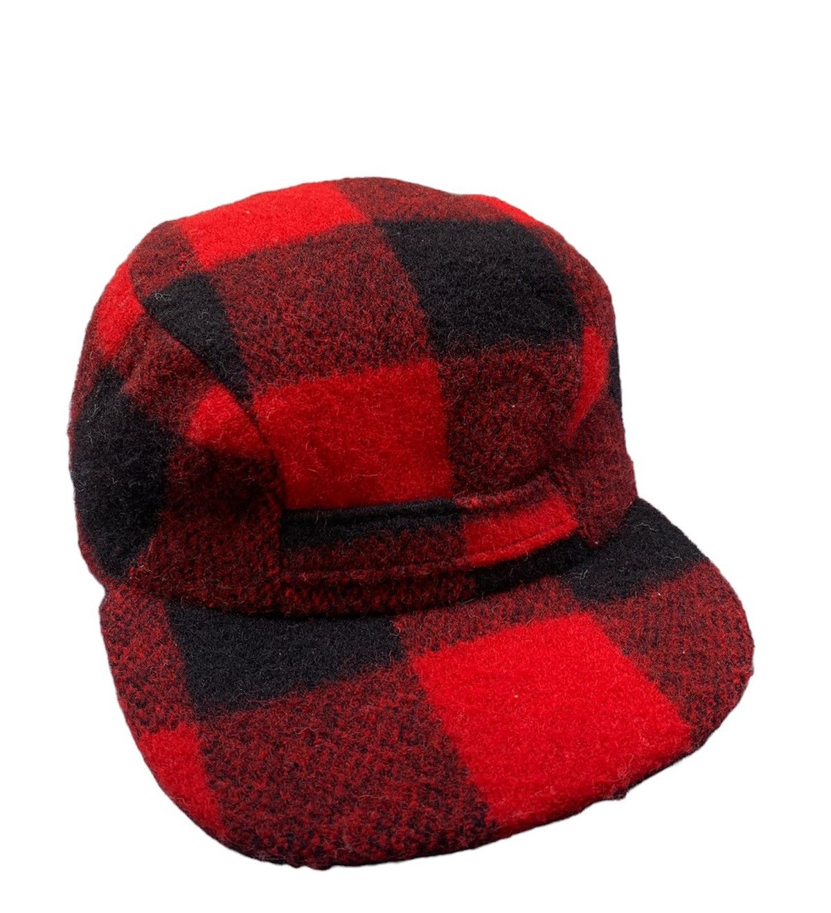 NOS 50s-60s Big Mac union made wool plaid hat