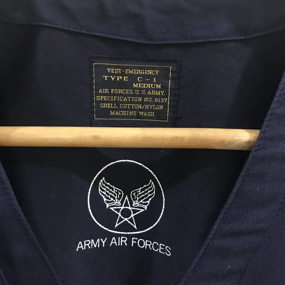 Vintage Army Air Force Tactical Vest Jacket Size US M / EU 48-50 / 2 - 3 Thumbnail