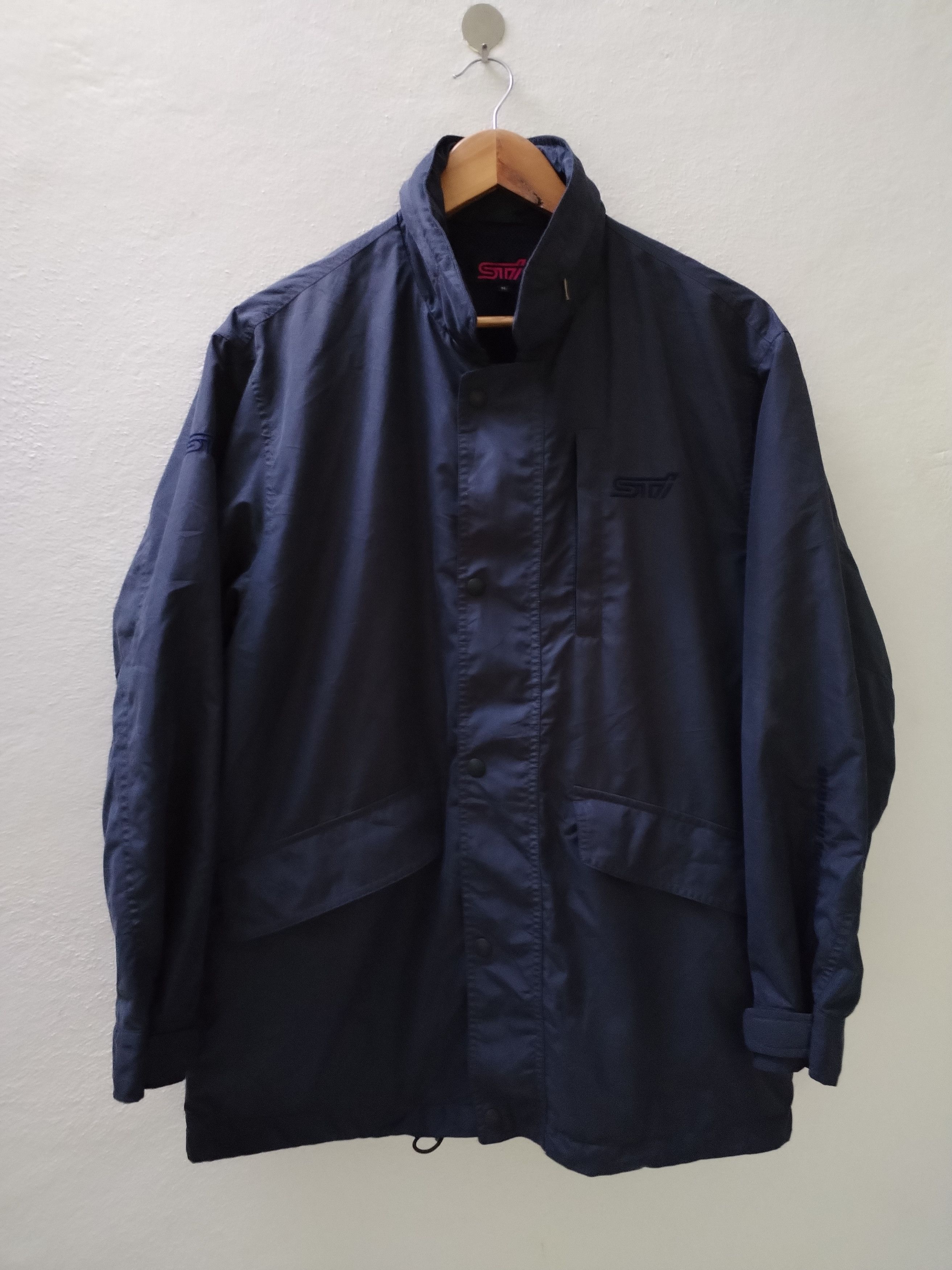 image of Racing x Vintage Subaru Motorsports Technical Jacket in Black, Men's (Size Medium)